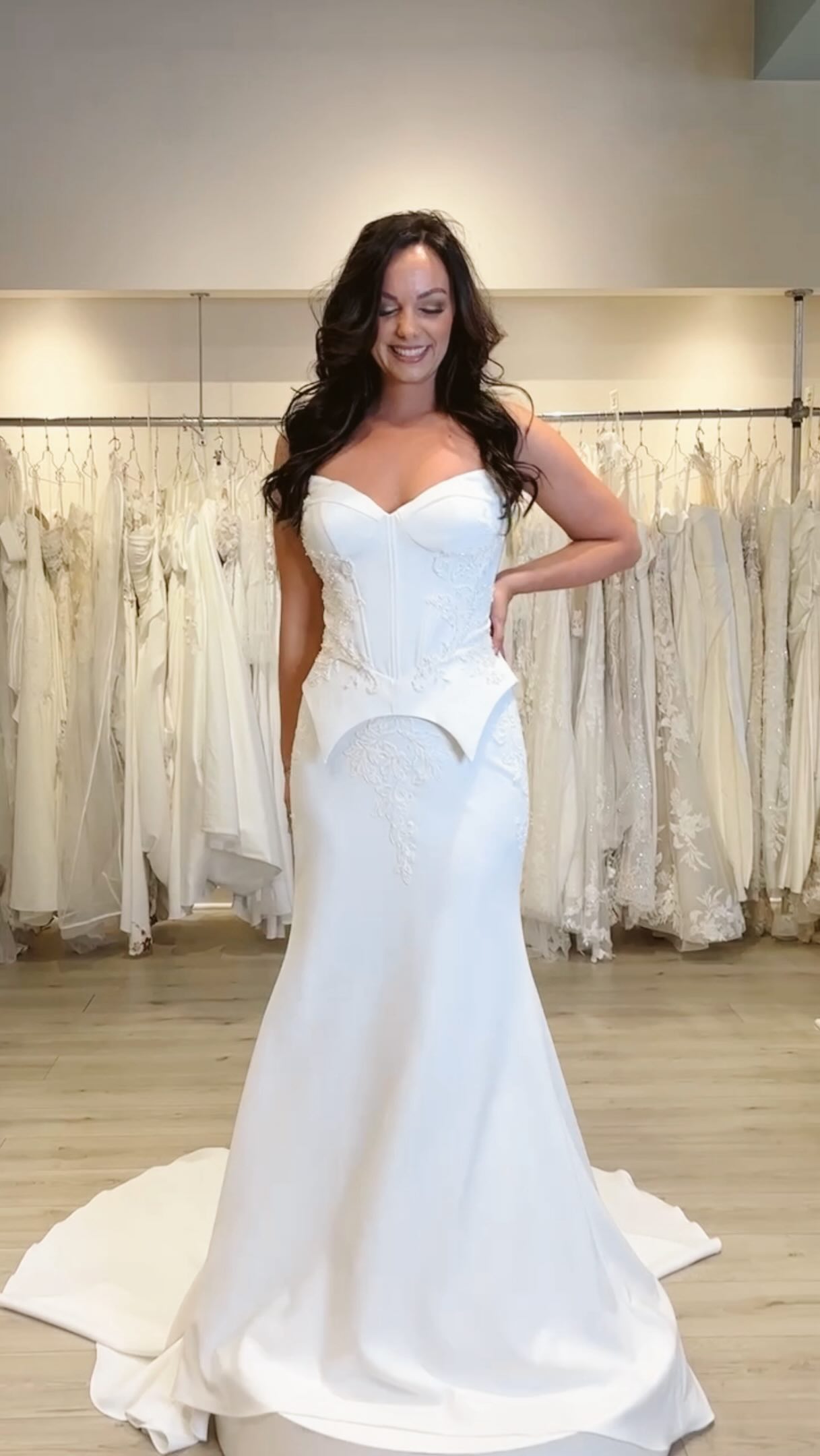 bridesmaid dresses toledo What are some wedding dress shops in the area? Boden Women's Delphine Midi 7-10-26-FLASH-SALE Structure with intentional balance Size:9/12M Prom dress