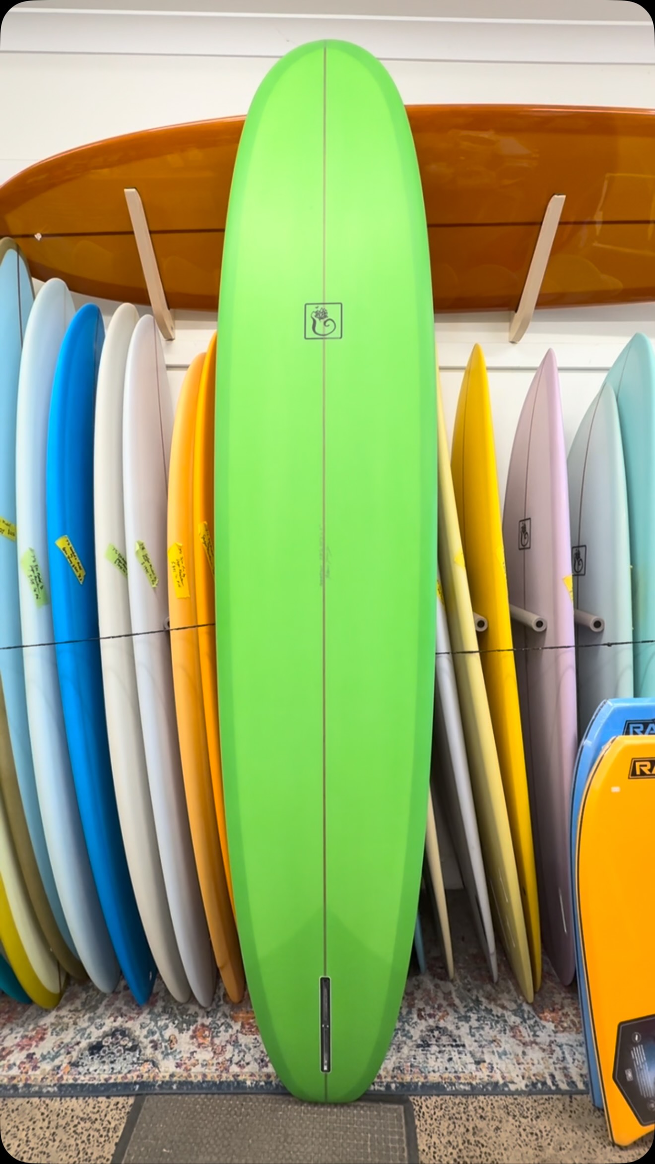 Rasta - Tyler Warren 10.25” Pivot fin in the Rasta Emporium