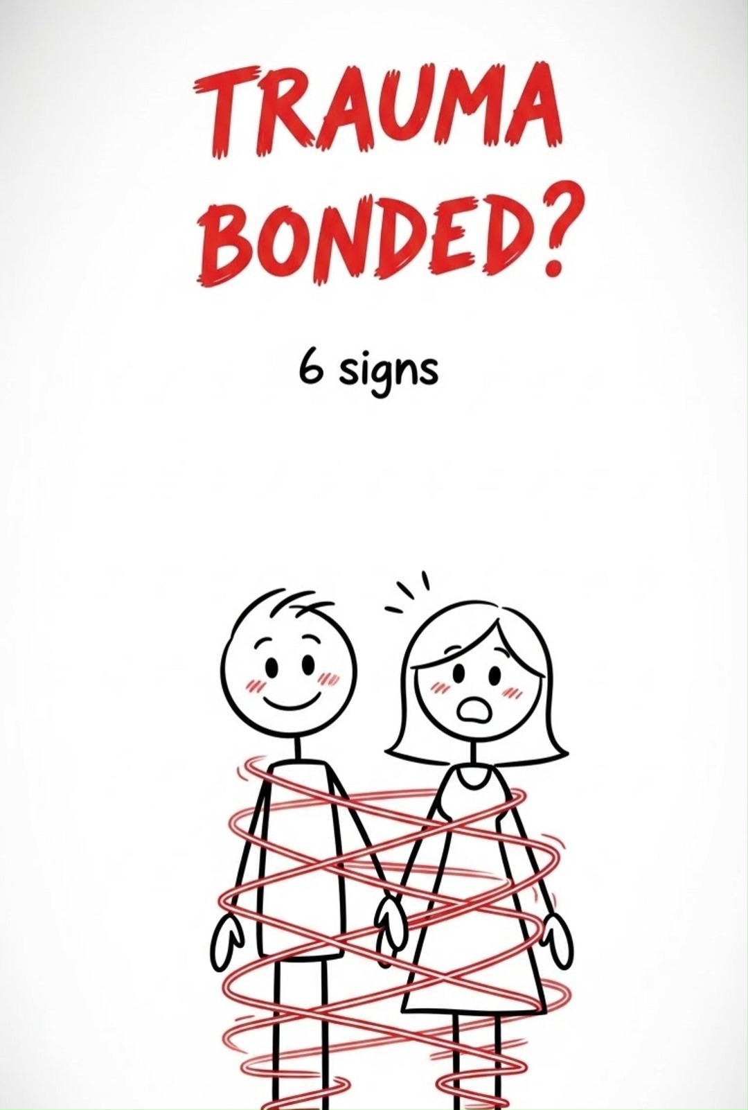 6 Signs You’re Trauma Bonded #traumabond #relationshippsychology # ...