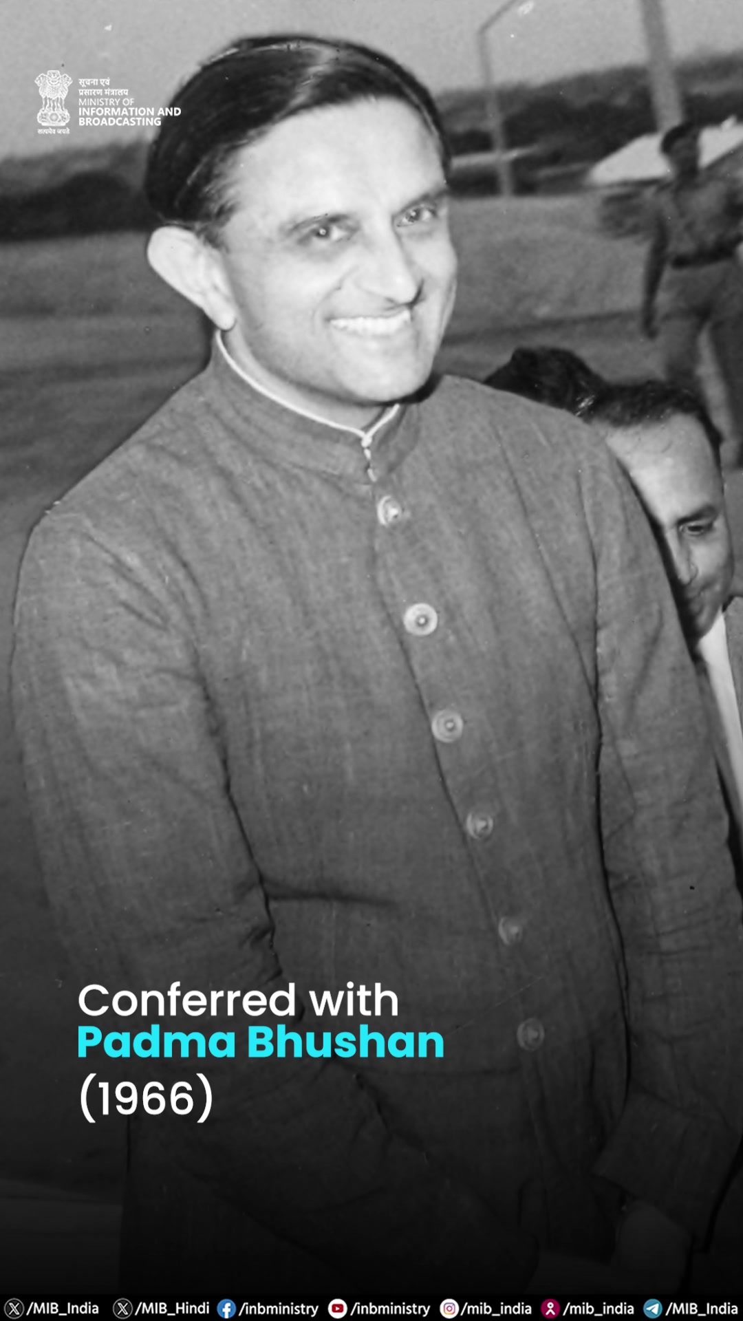 Celebrating the Father of the Indian space program, Dr. Vikram Sarabhai