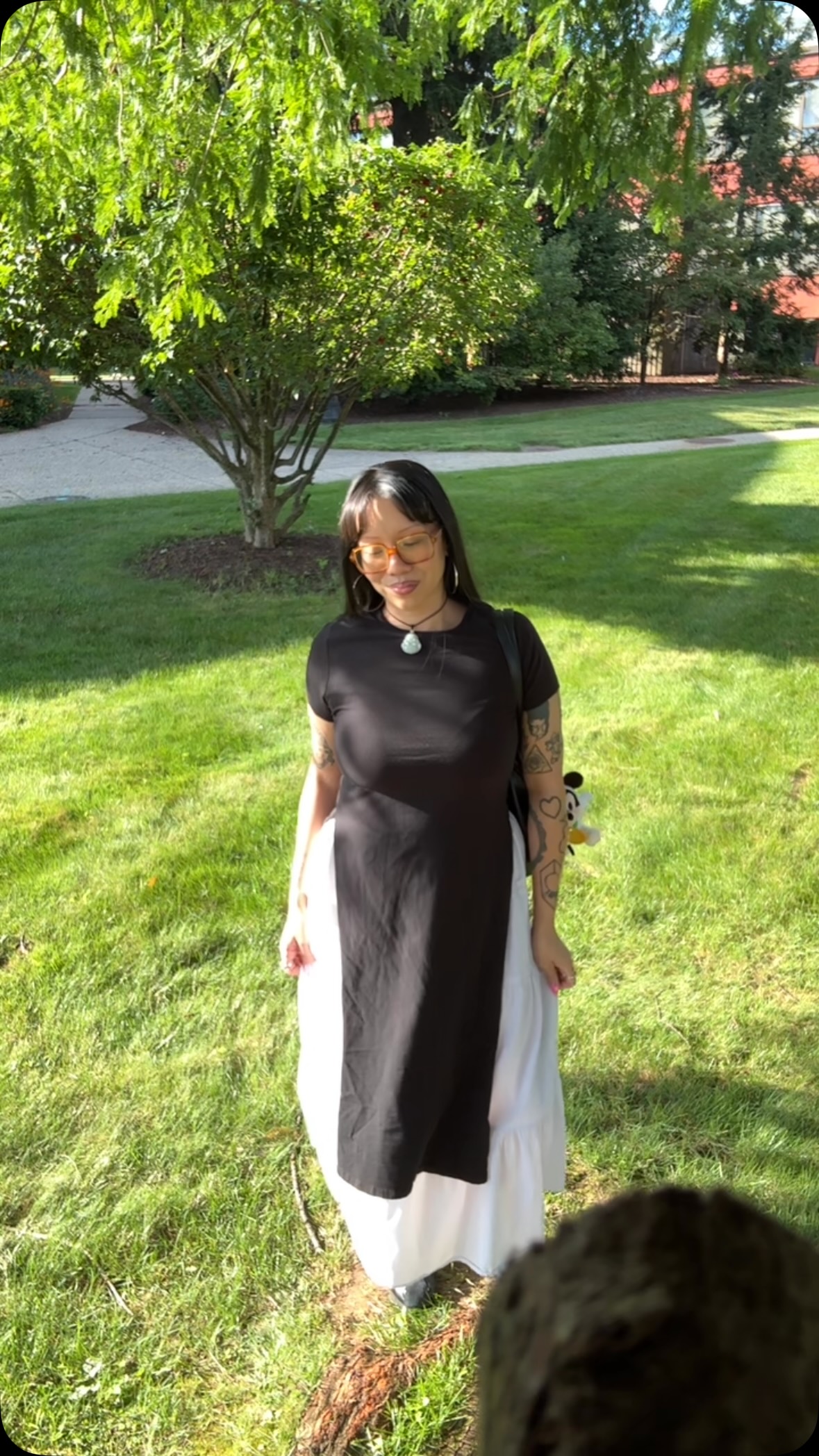 i hate bodycon dresses Haha wearing so awhile ago I took this tshirt dress and cut the sides and turned it into a tshirt ao dai LOLLL | Nancy Fields tight dress names