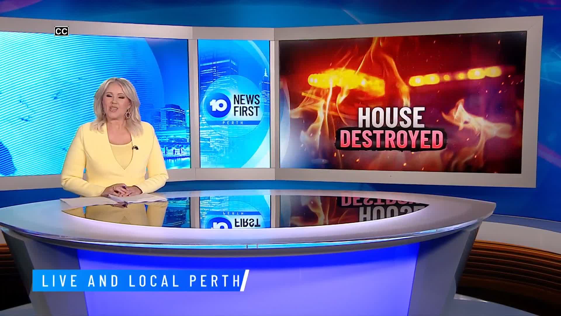 Here's what made headlines today: Fire has ripped through a home in ...
