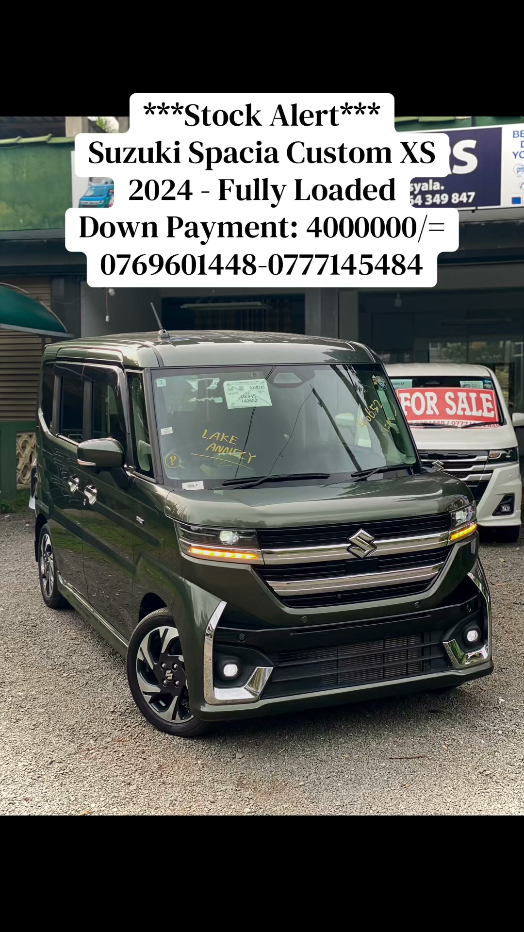 専用 32 Stock Available*** Suzuki Spacia Custom XS 2024 14000 KM Dark