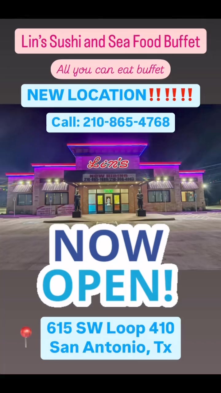 Now open#new location #lin’s... - Lin's International Buffet | Facebook