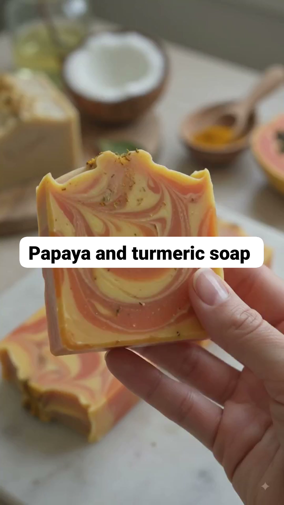 glutathione for soap making 🍊 Papaya Goat Milk & Soap, 🍊 Turn fresh papaya into a beautiful handmade with goat milk and other skin-loving ingredients., 👇 Comment 