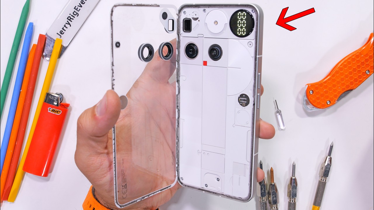 Nothing Phone 3 Teardown! - Revealing the Truth... Nothing is back ...
