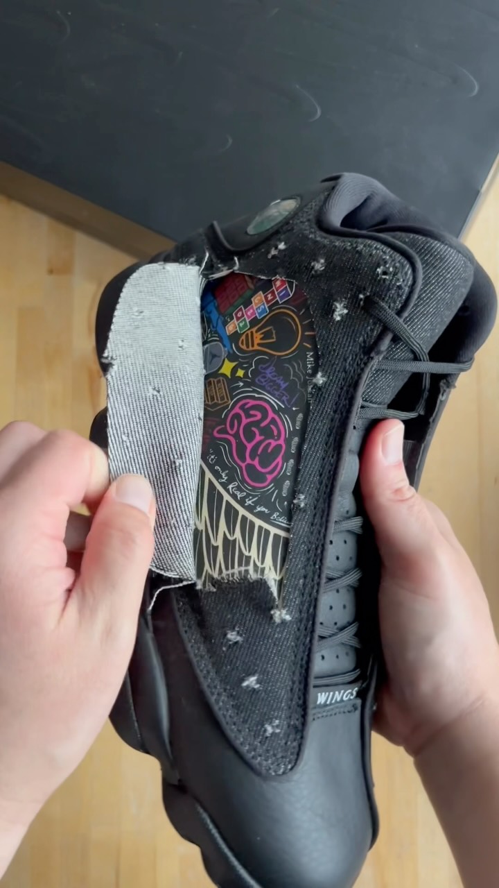 The Air Jordan 13 WINGS has a crazy hidden detail… Dropping 8/6 on