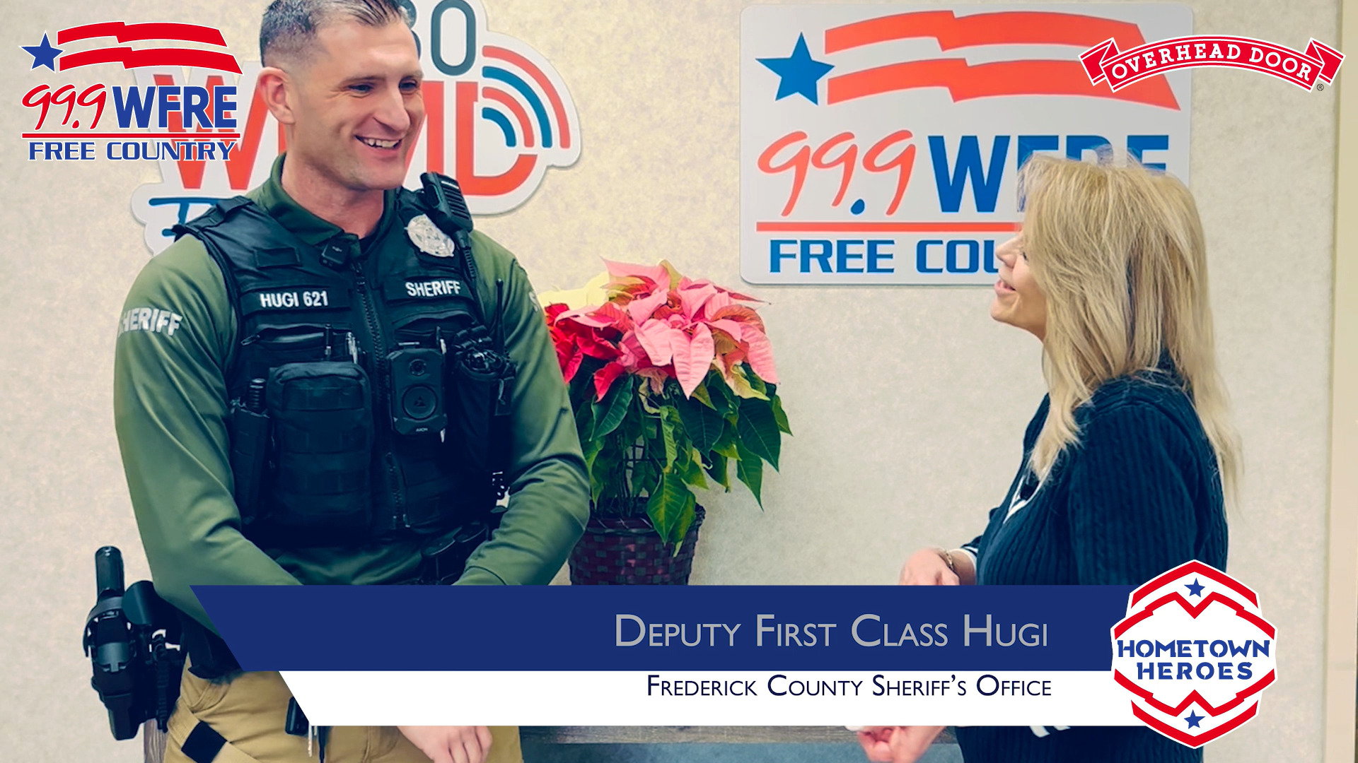 WFRE's own Dianah Gibson chats with Deputy First Class Hugi from the ...