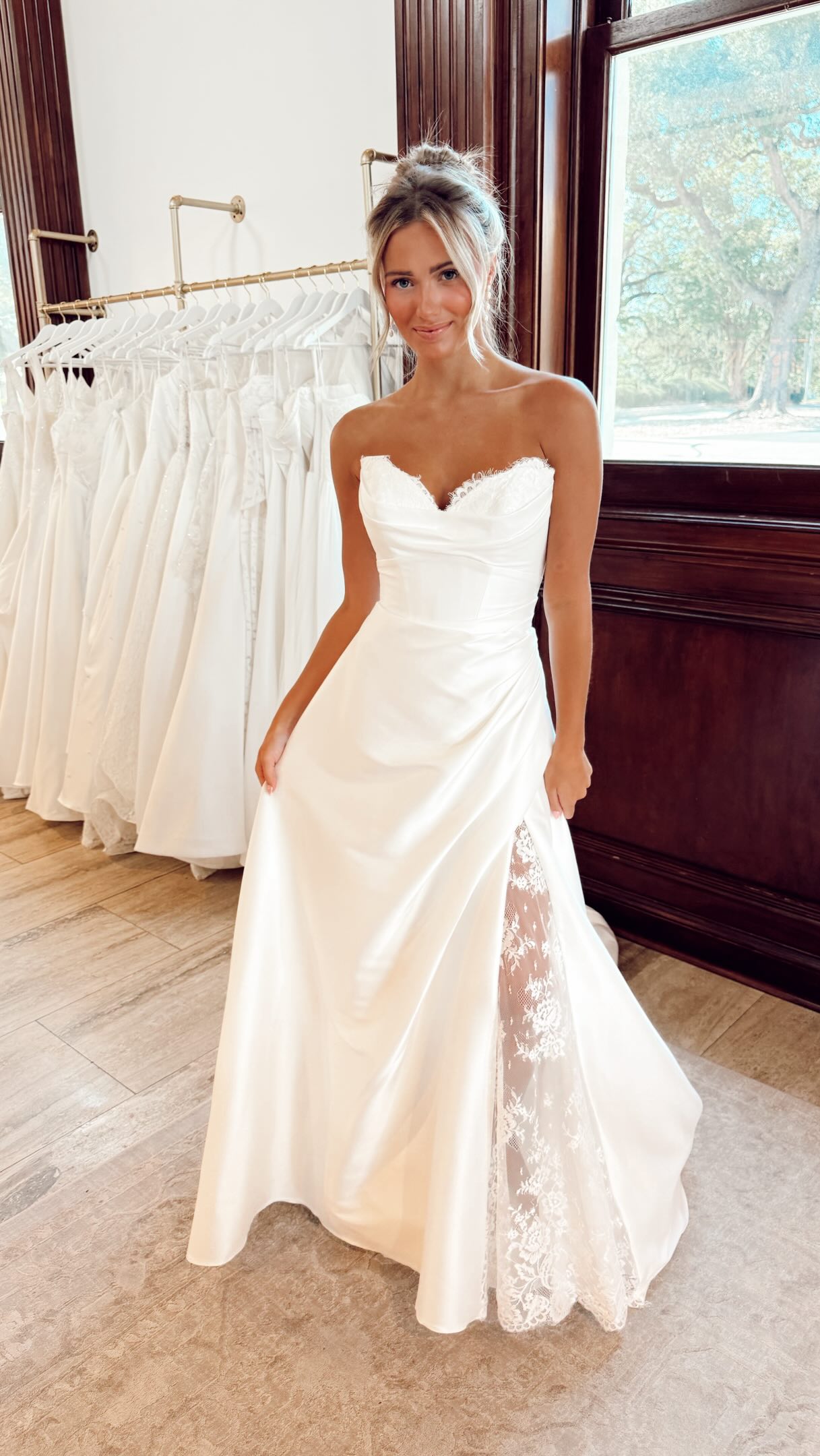 bohemian high low wedding dress Boho Country Dresses V-neck A line Fringe White / Customized Metallic Gold Foil Asymmetric Color:Butterscotch global-style_name-Maddison Midi Dress Zipper 9