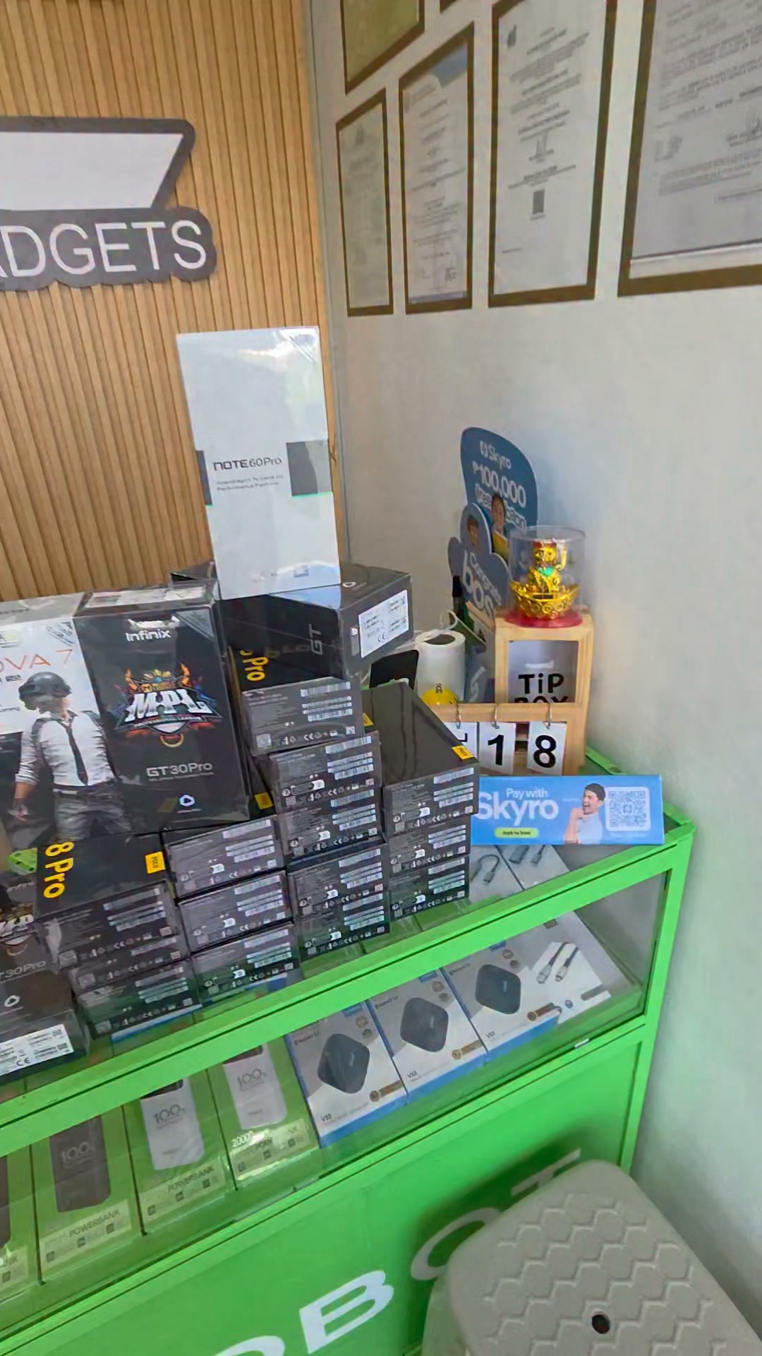 Infinix GT 50 Pro with GT MagCharge cooler available at NAL