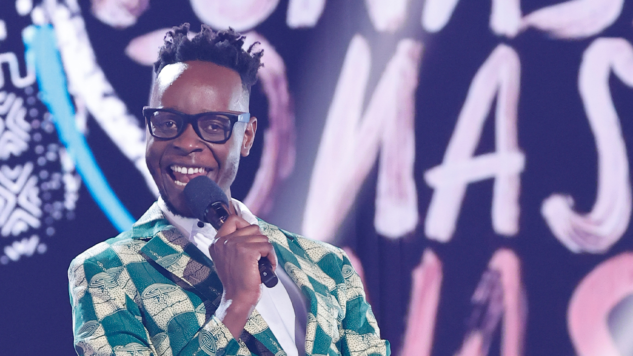 It's hard to keep a straight face when Learnmore Jonasi is on stage. 😆 ...