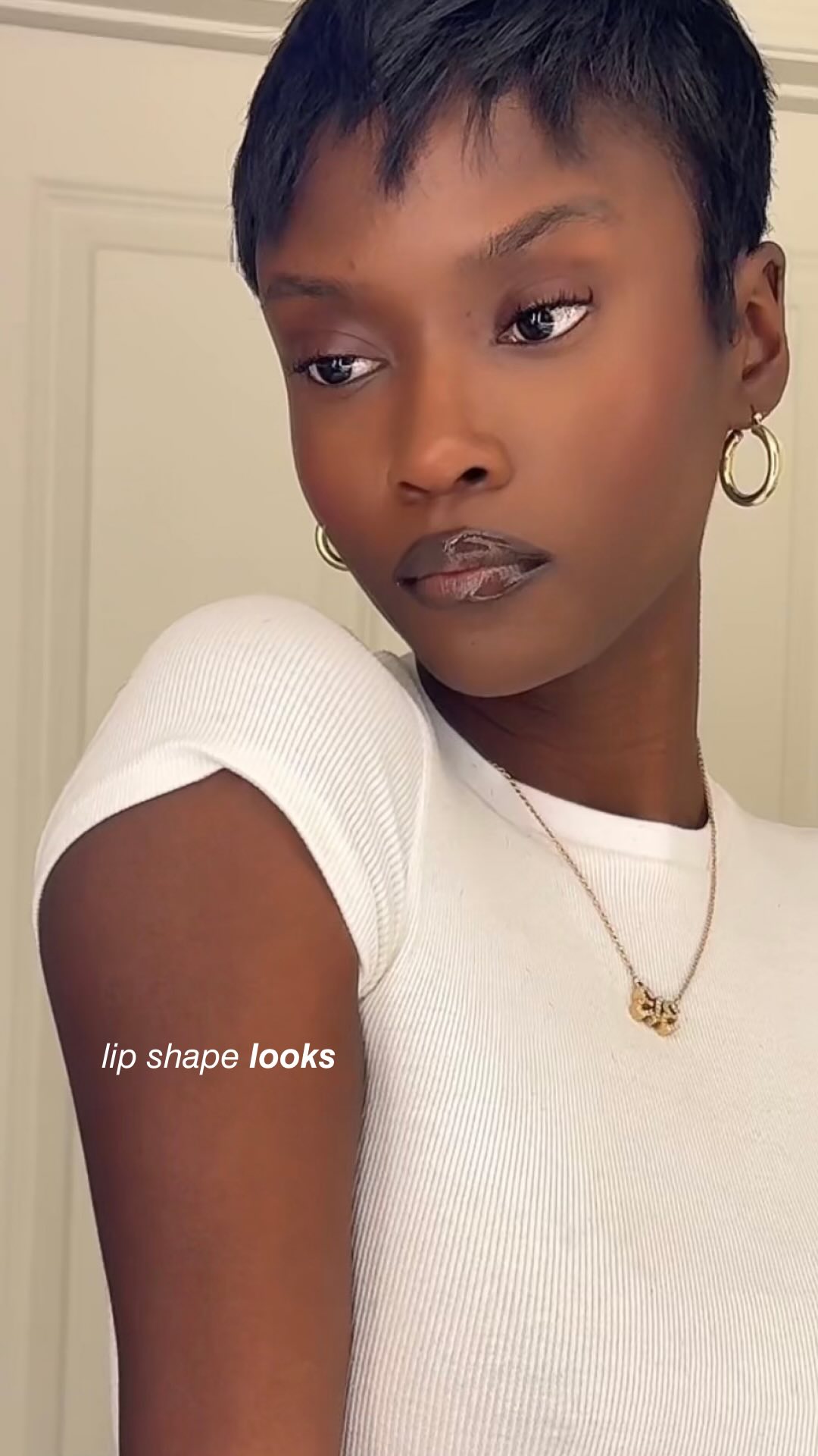 lip shape looks 🎀 @ebony.riley wears peptide lip shape in move, peptide ...