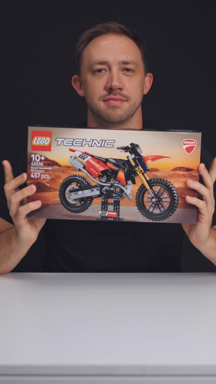 M❤︎ The LEGO Technic Ducati Desmo450 MX Factory Motorcycle is coming