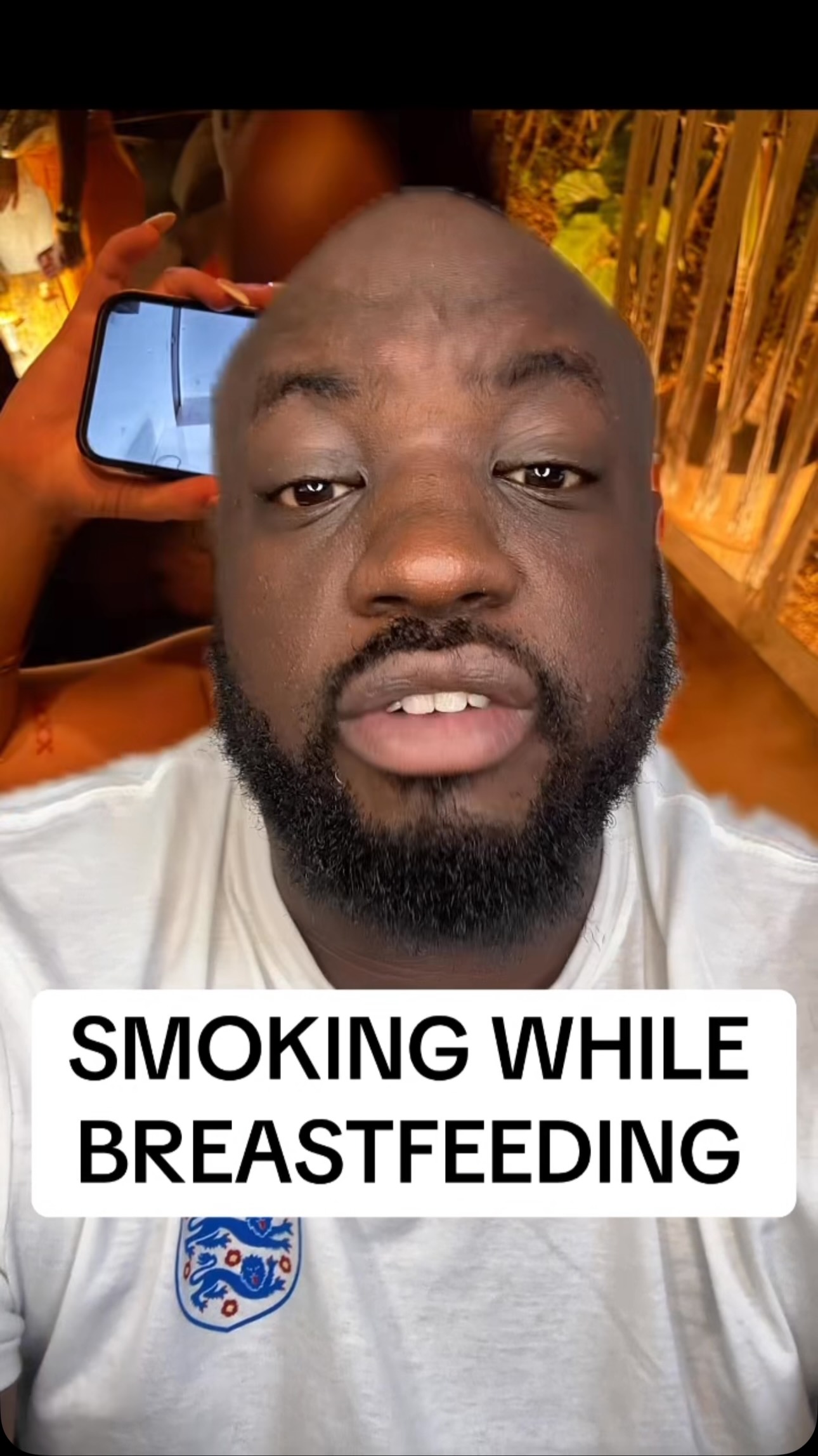 can you smoke tobacco while breastfeeding Smoking reduce a mom's milk supply and expose the baby to harmful chemicals.  For free help to quit smoking, call 1-866-NEW-LUNG  Or text Quit Smoking to 66819 Do you agree with it