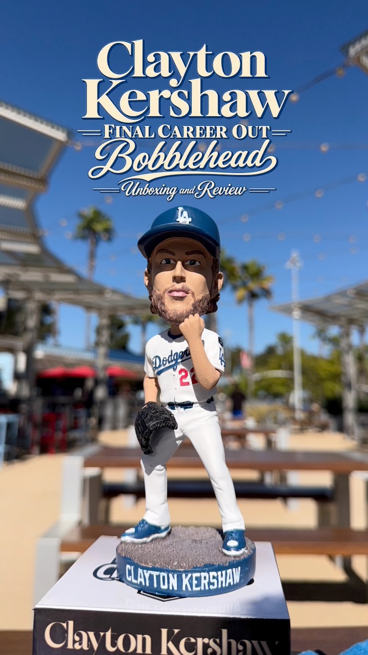 Kershaw Last Career Out Bobblehead Review | The L.A. Dodger Dog