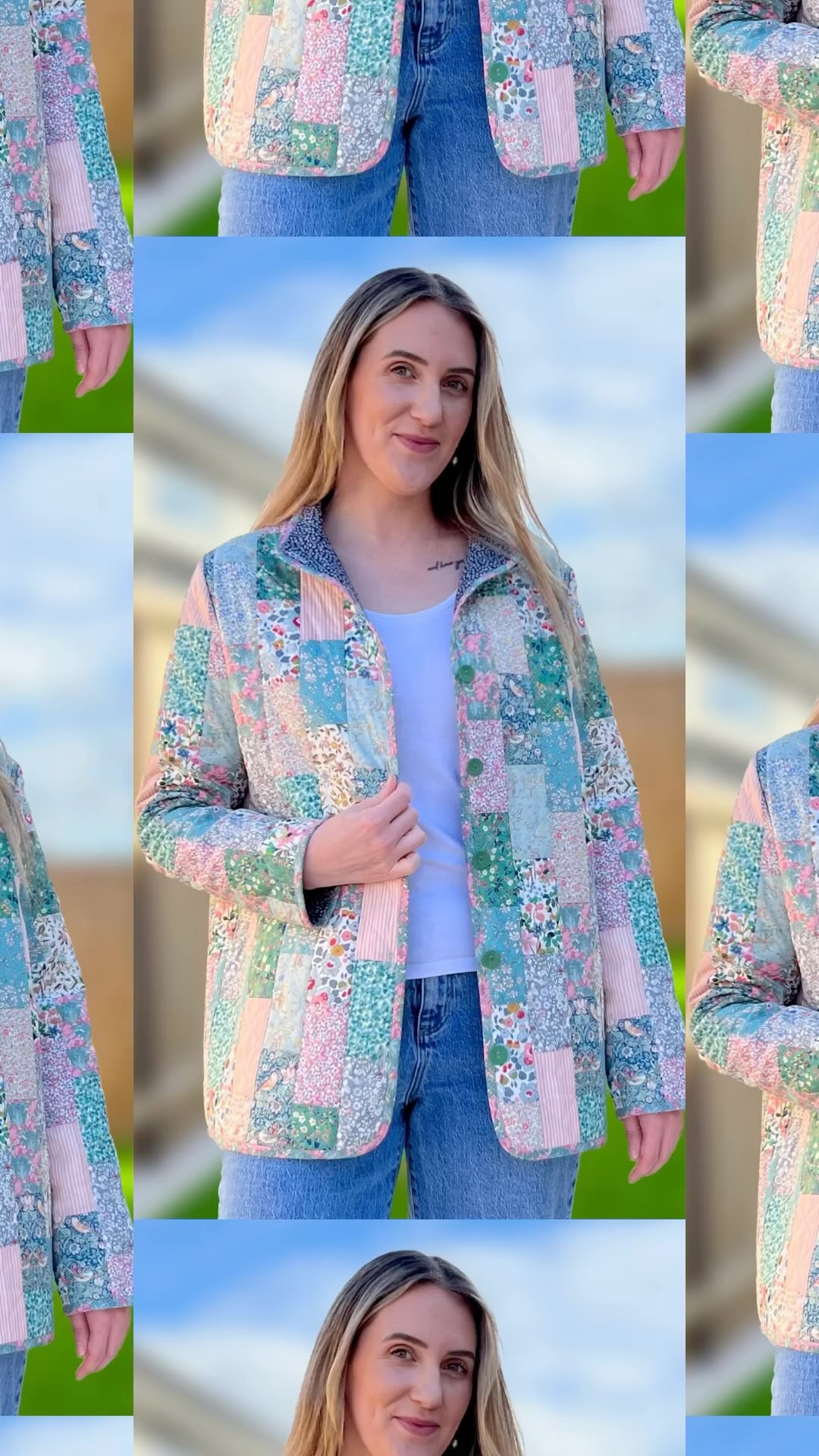 In case you missed it! The new patchwork ‘Laura Jacket’ sewing pattern ...