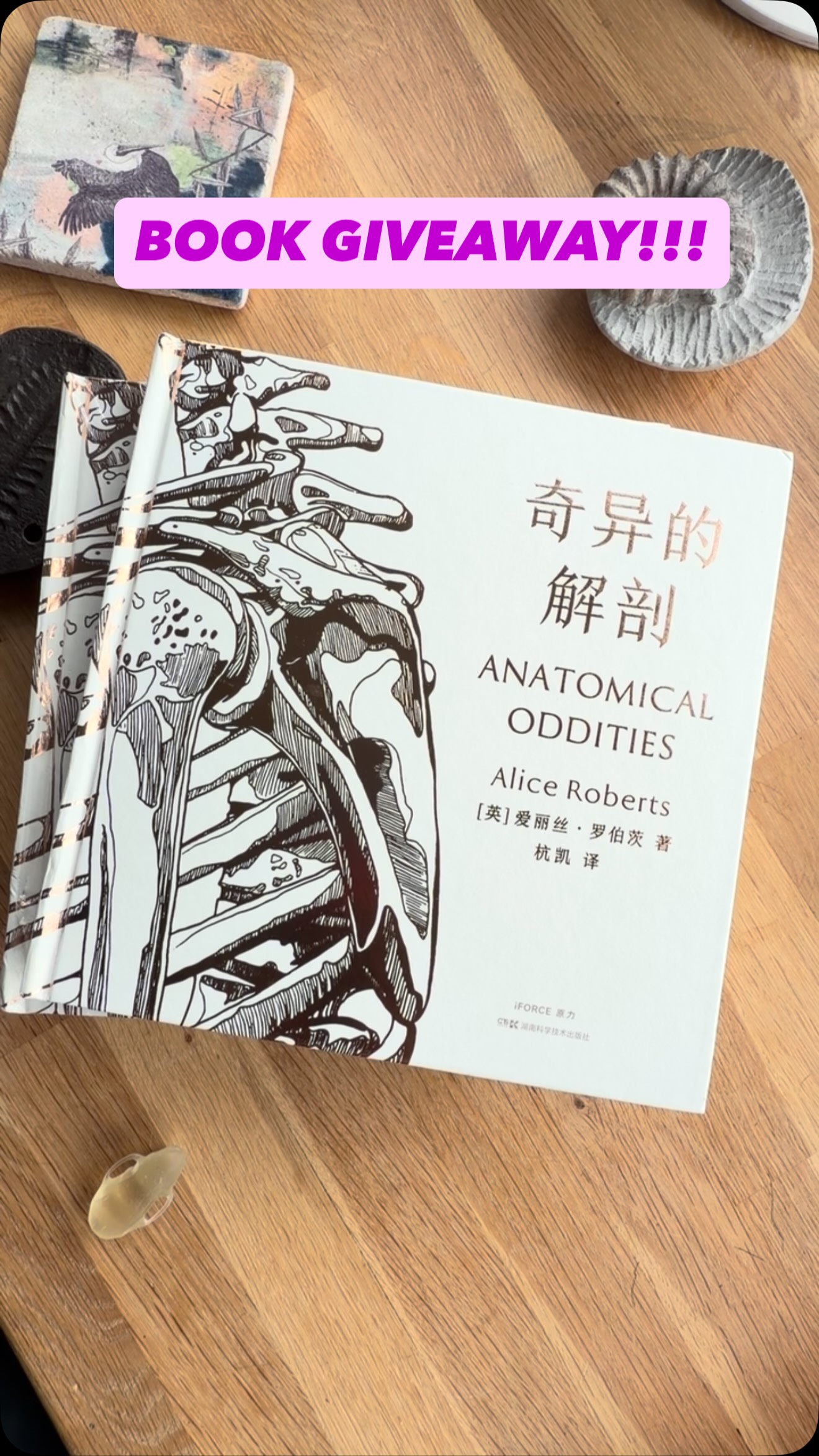 Anatomical Oddities in Chinese giveaway - if you're a Chinese