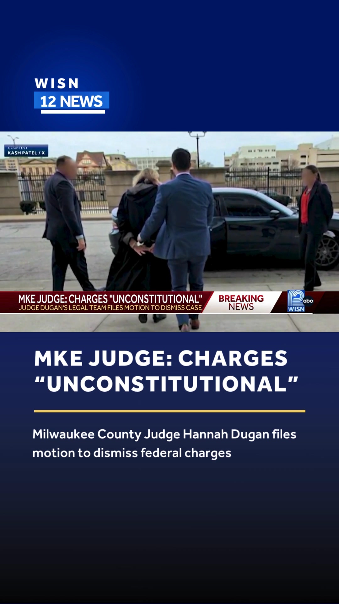 A day after a grand jury indicted her, Milwaukee County Judge Hannah ...