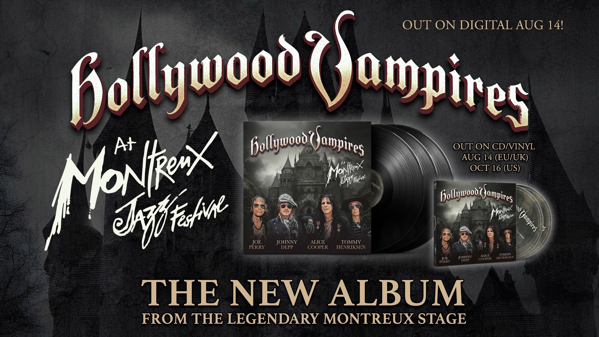 The Hollywood Vampires added a - The Hollywood Vampires