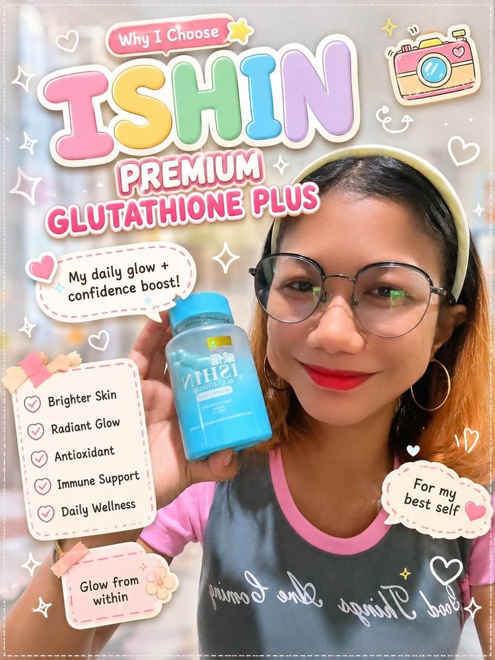 Making ISHIN Premium Glutathione Plus part of my everyday routine. One step closer to my glow goals! ✨, Get Yours Now 🛒 , https://vt.tiktok.com/ZSXuceTNk/, #glowingskin #ishin #ishinpremium 
