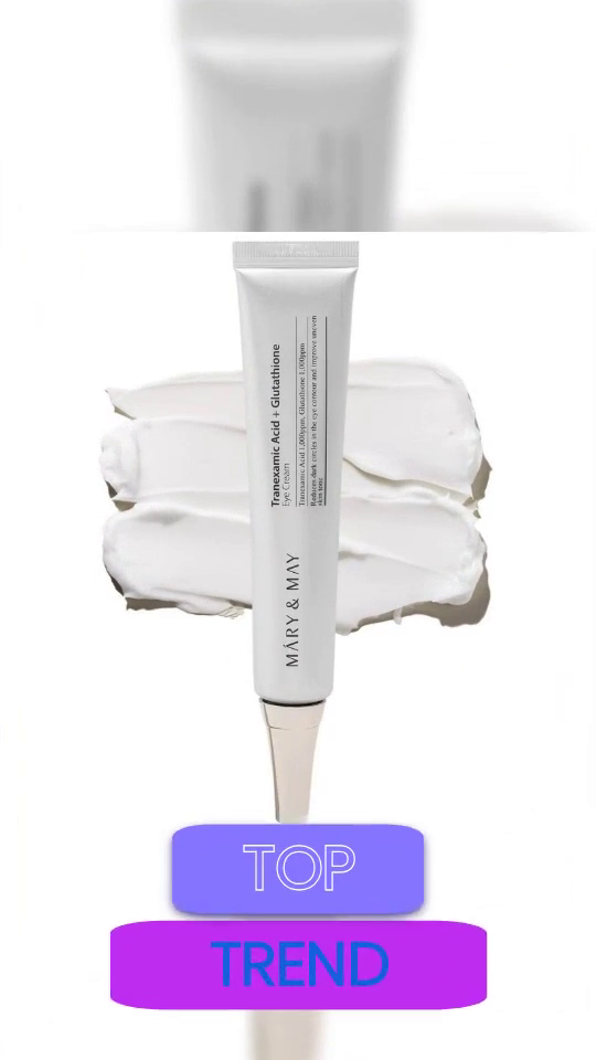 ✨ Brighten your days with the glow of confidence! ✨, Introducing the Mary&May Tranexamic Acid + Glutathione Eye Cream 🌟 – your go-to solution for those tired eyes. At just $18.95, this KBeauty gem is 