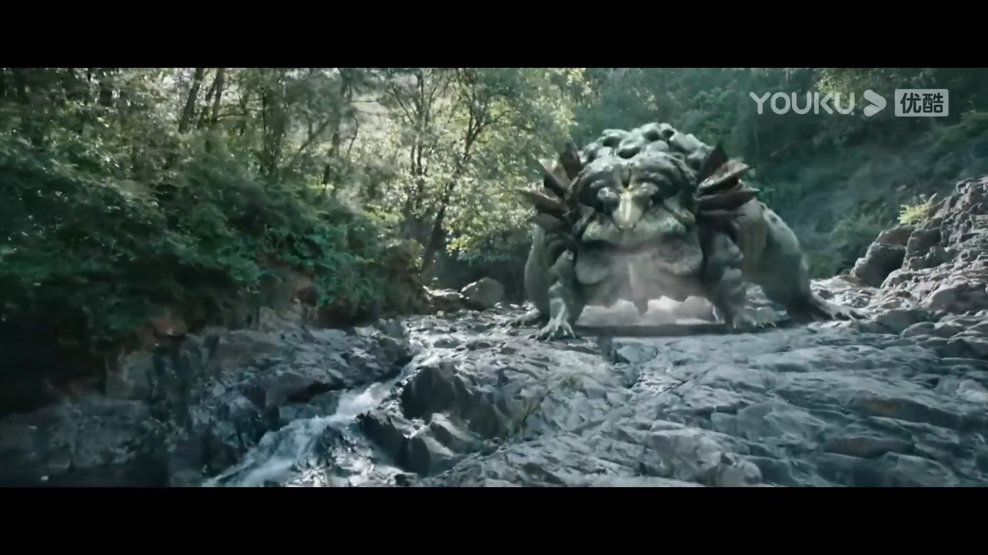 The little boy got separated from his mother in the forest and was ...