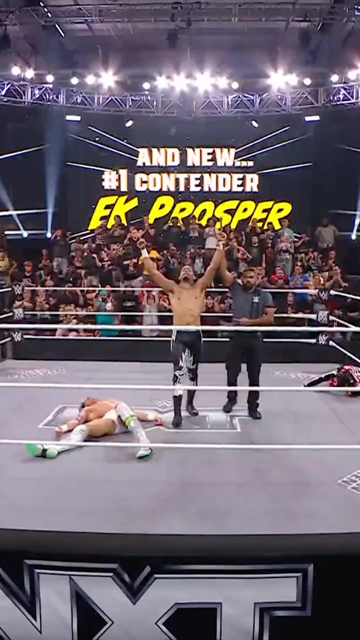 EK Prosper is now the No. 1 Contender for the AAA World