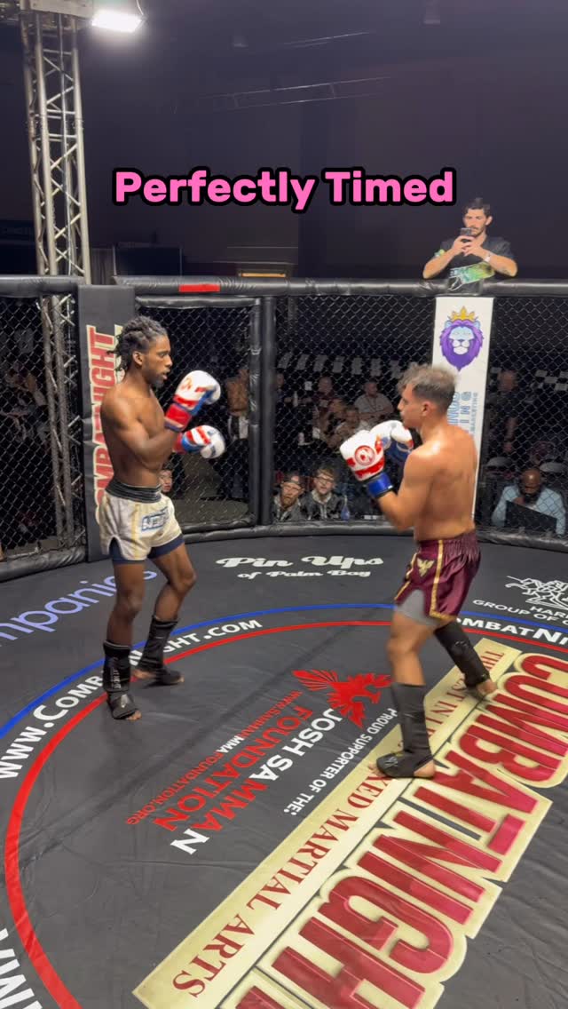Timing was impeccable. ••••••••• @barrymuaythai showed there was levels ...