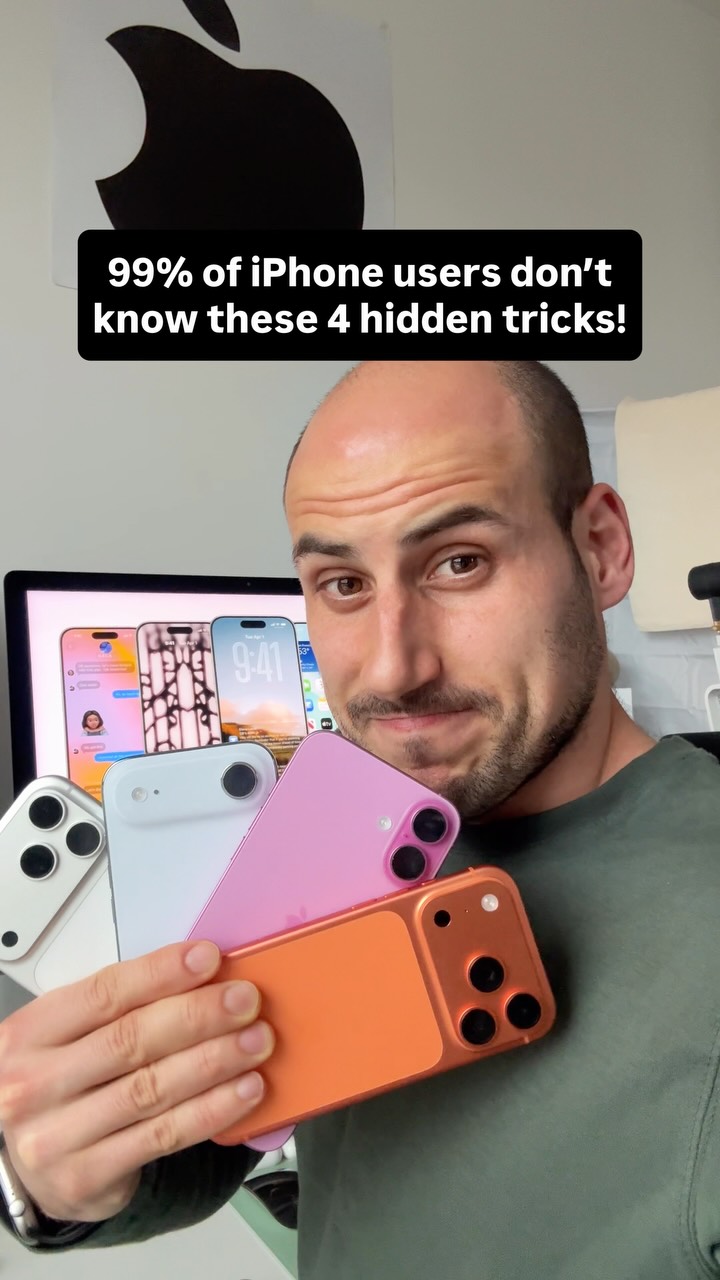 Did you know all four of them? ______ #iphonetricks #iphonetrick