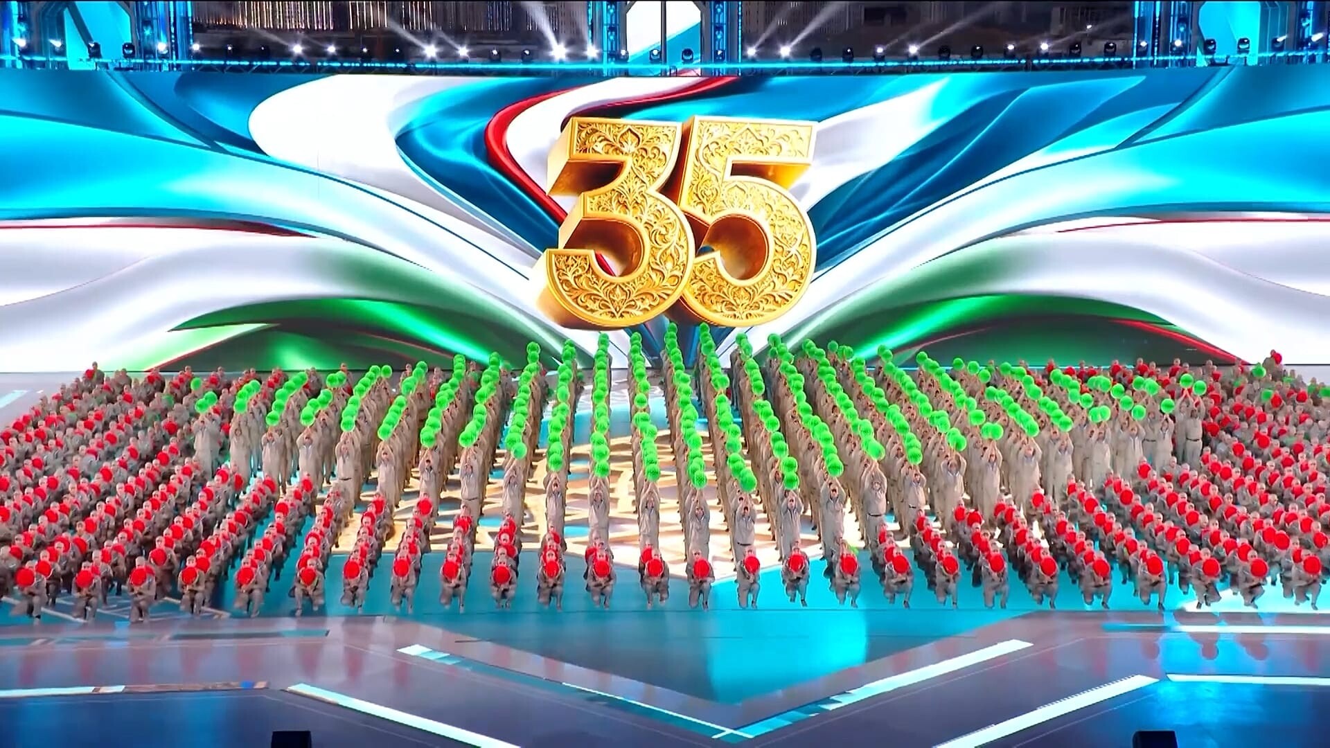 Uzbekistan marked the 35th anniversary of its independence with a