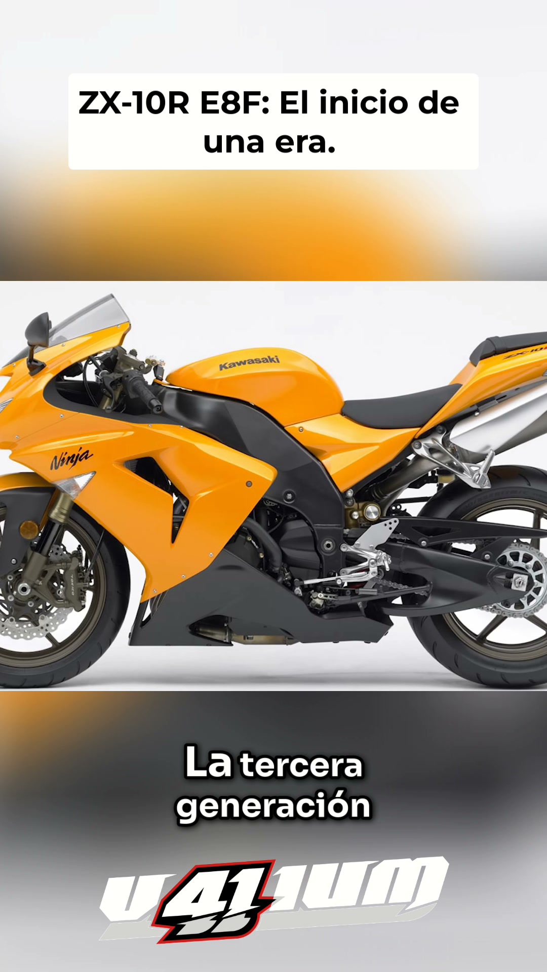 La tercera generación de la ZX-10R, lanzada en 2008, marcó un