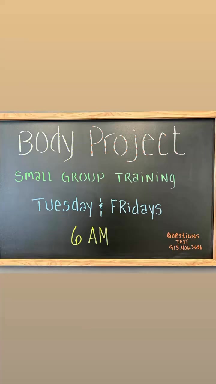 Meet JENN! Body Project a small group training class! Tuesdays and ...