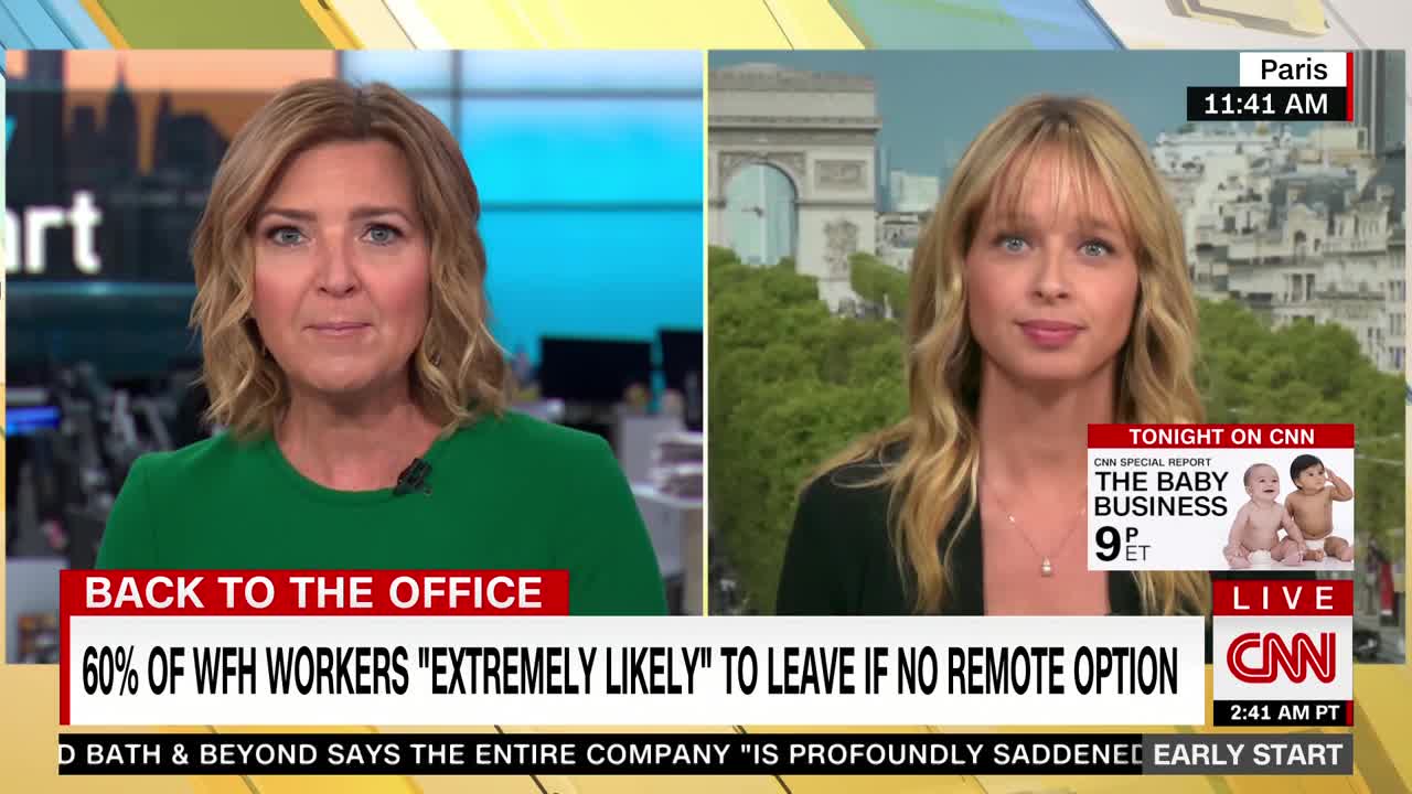 CNN - A new poll shows 6 in 10 workers who are exclusively... | Facebook