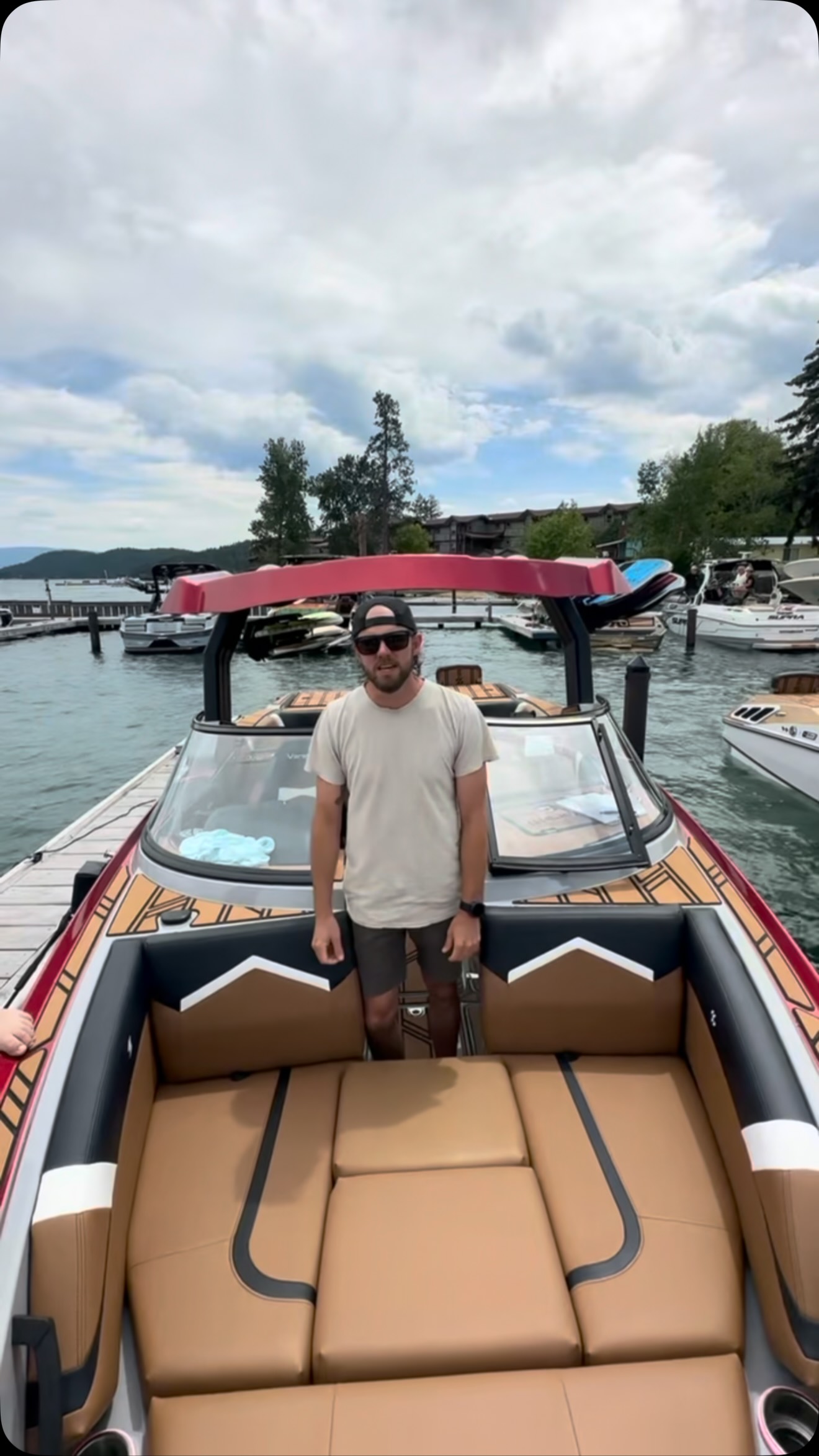 I get taken out on a brand new 2026 Varatti 2474 boat to