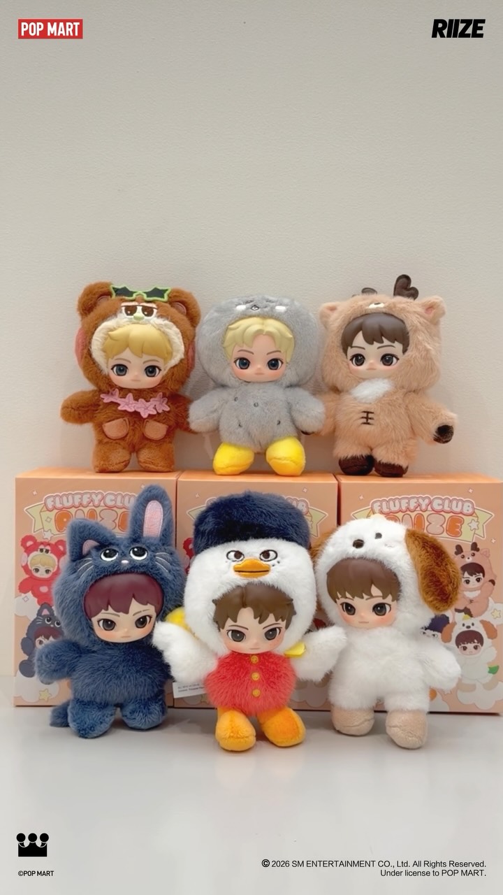 RIIZE popmart Fluffy URAKBAM sungchan POP MART x RIIZE – Fluffy