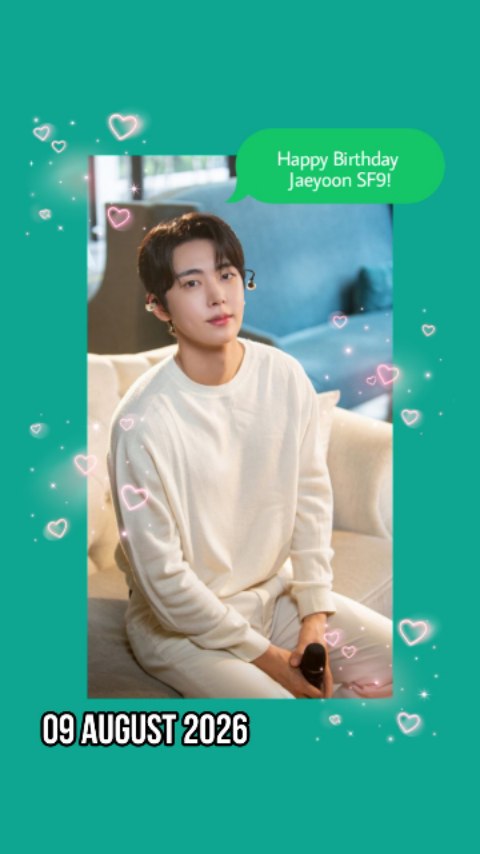 SF9 ジェユン ラキドロ HAPPY BIRTHDAY TO JAEYOON① Happy birthday to SF9 JAEYOON ❤️🐣 재윤 • video credit to me