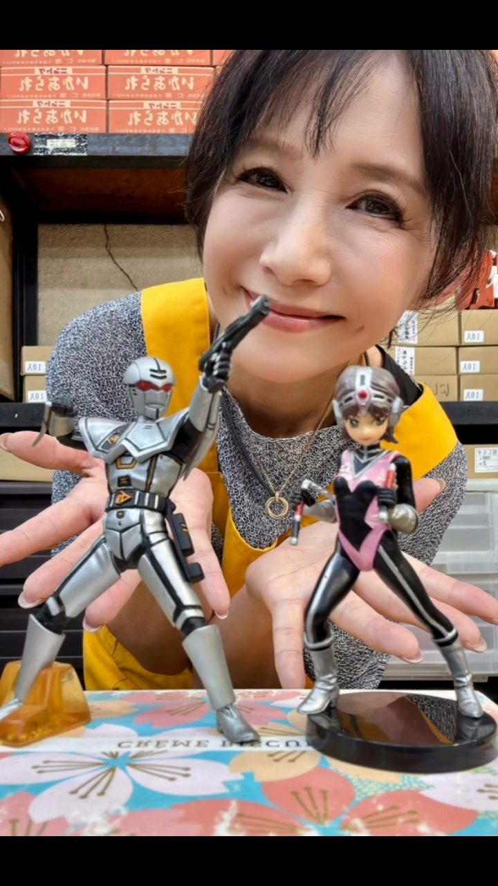 超電子バイオマン 牧野美千子直筆サイン色紙 超電子バイオマン 牧野