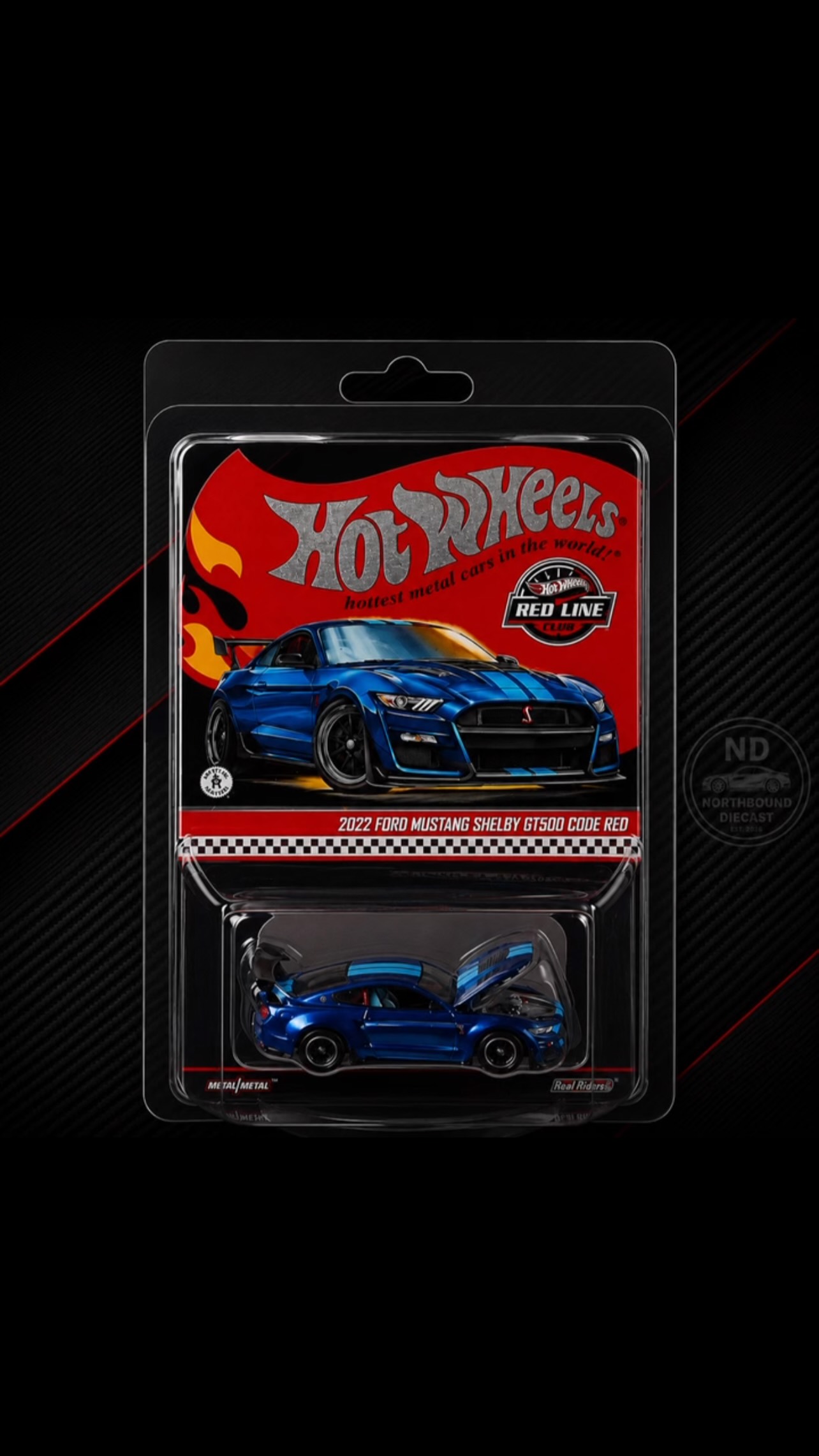 🚗 Hot Wheels RLC Exclusive 2022 Ford Mustang Shelby GT500 Code