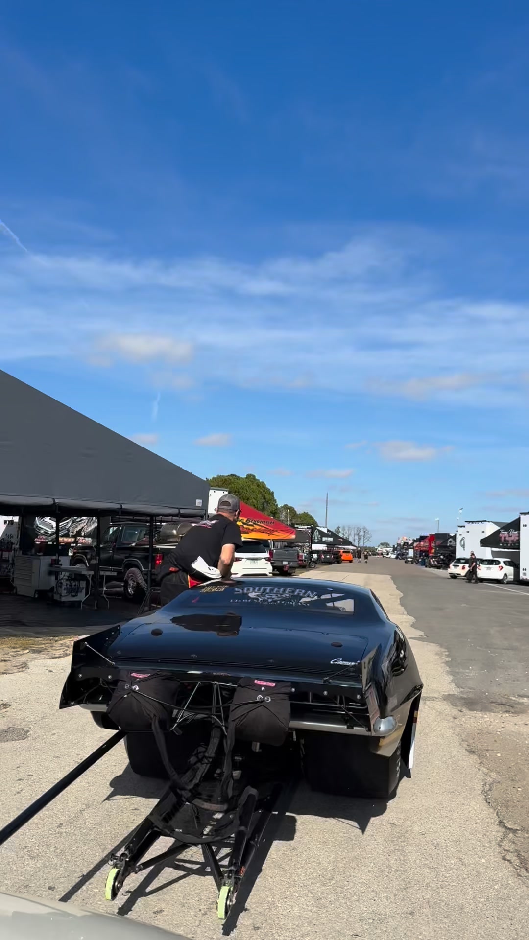 Time to play #racecar #driver #partytime #dragracing #camaro #florida # ...