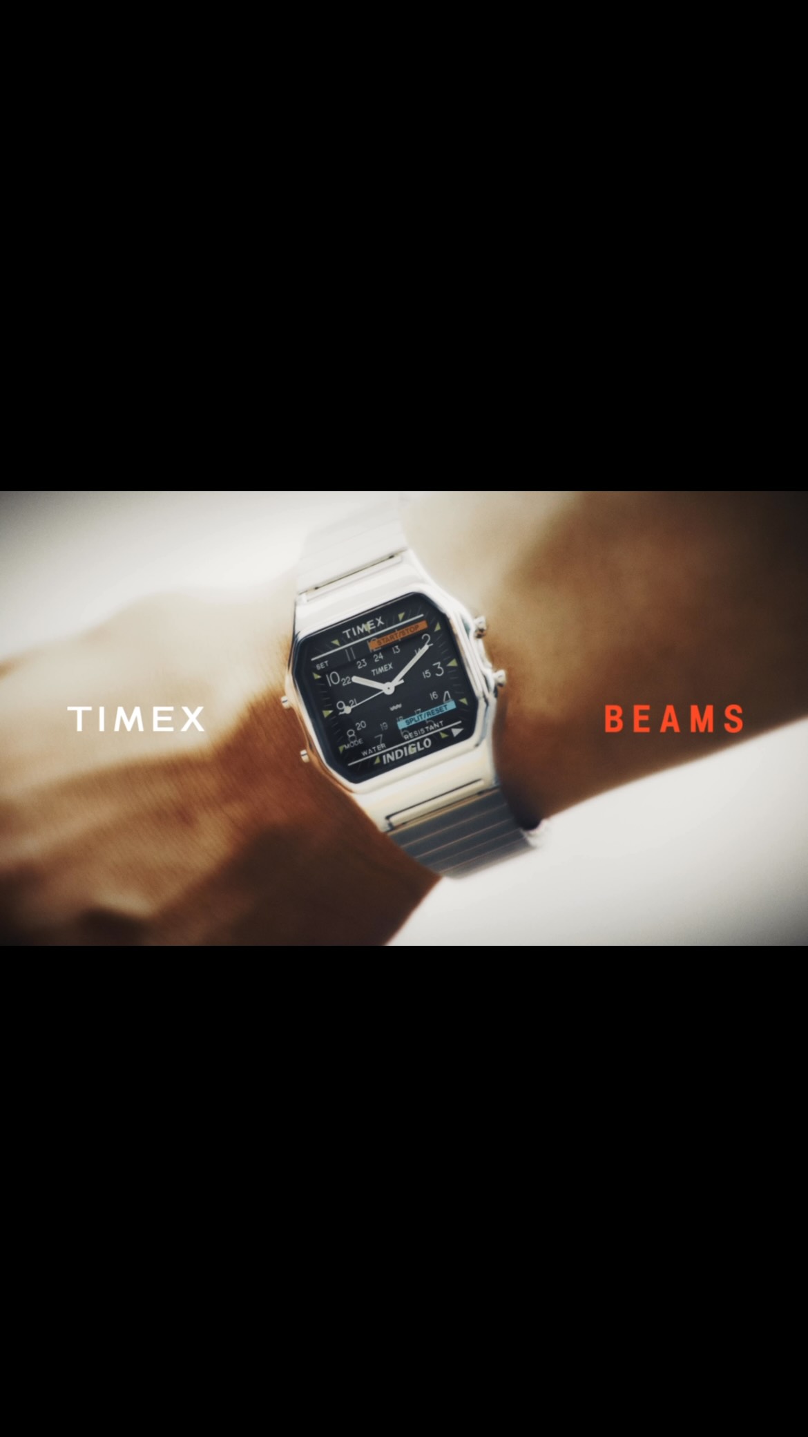 TIMEX × BEAMS 『Square Camper』 7.27(Mon.) Pre-order Start 8.15