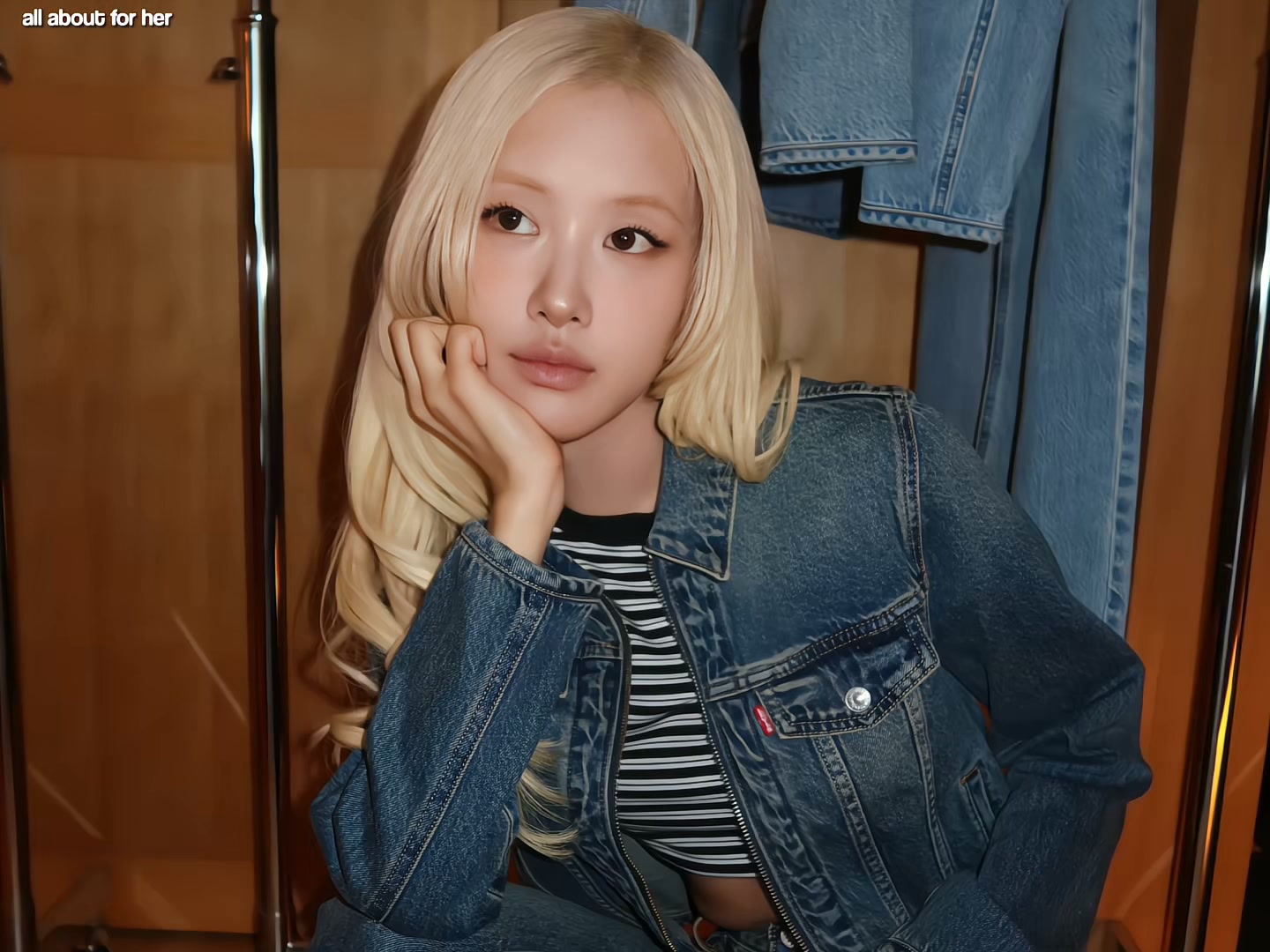 The Levi's × ROSÉ | 𝗔𝗹𝗹 𝗮𝗯𝗼𝘂𝘁 𝗳𝗼𝗿 𝗵𝗲𝗿