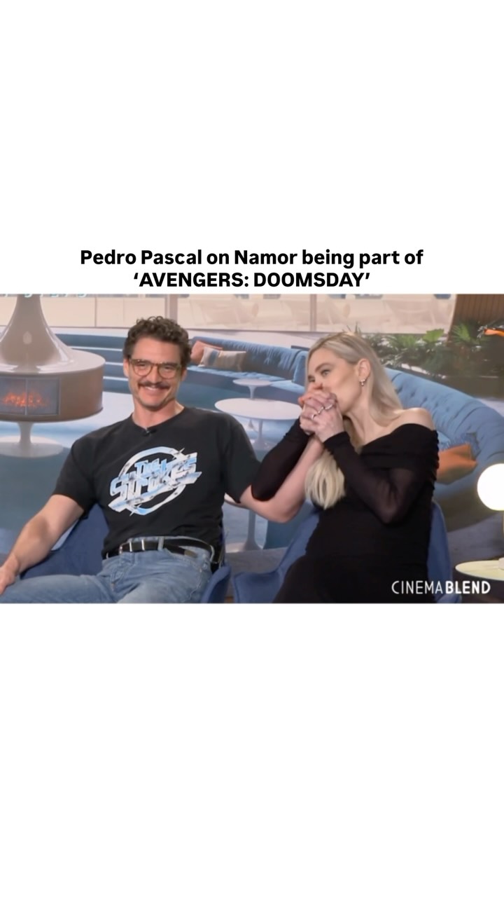 Pedro Pascal on Namor being part of ‘AVENGERS: DOOMSDAY’ Interviewer ...