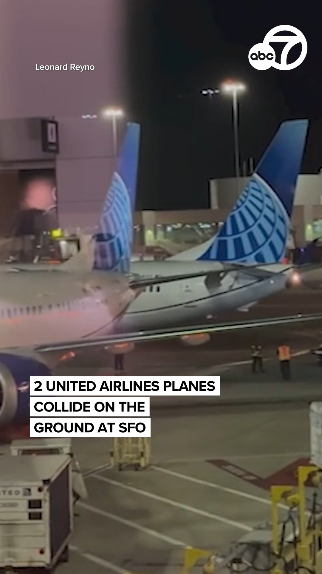 United Airlines officials said that two of their planes were involved ...