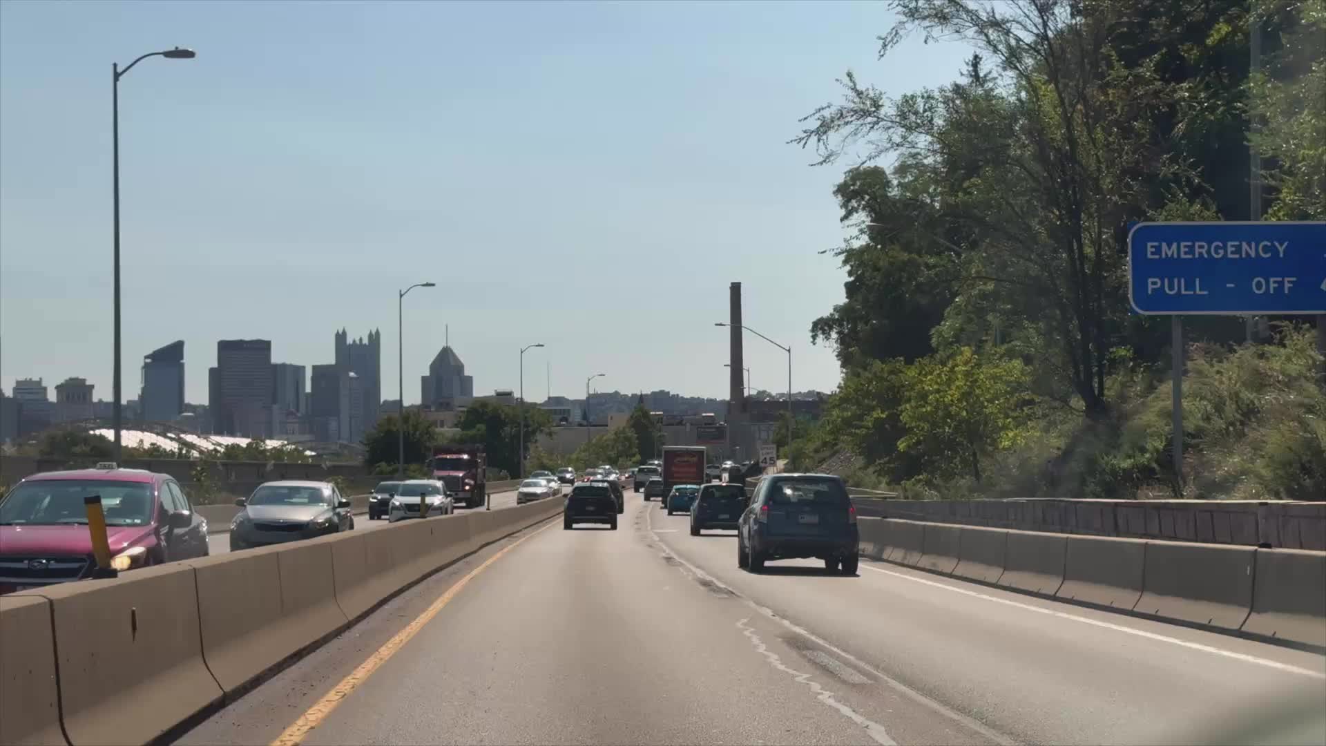 Good old Route 28 traffic. 🚘 😆 💯 #pittsburgh #rushhour #traffic