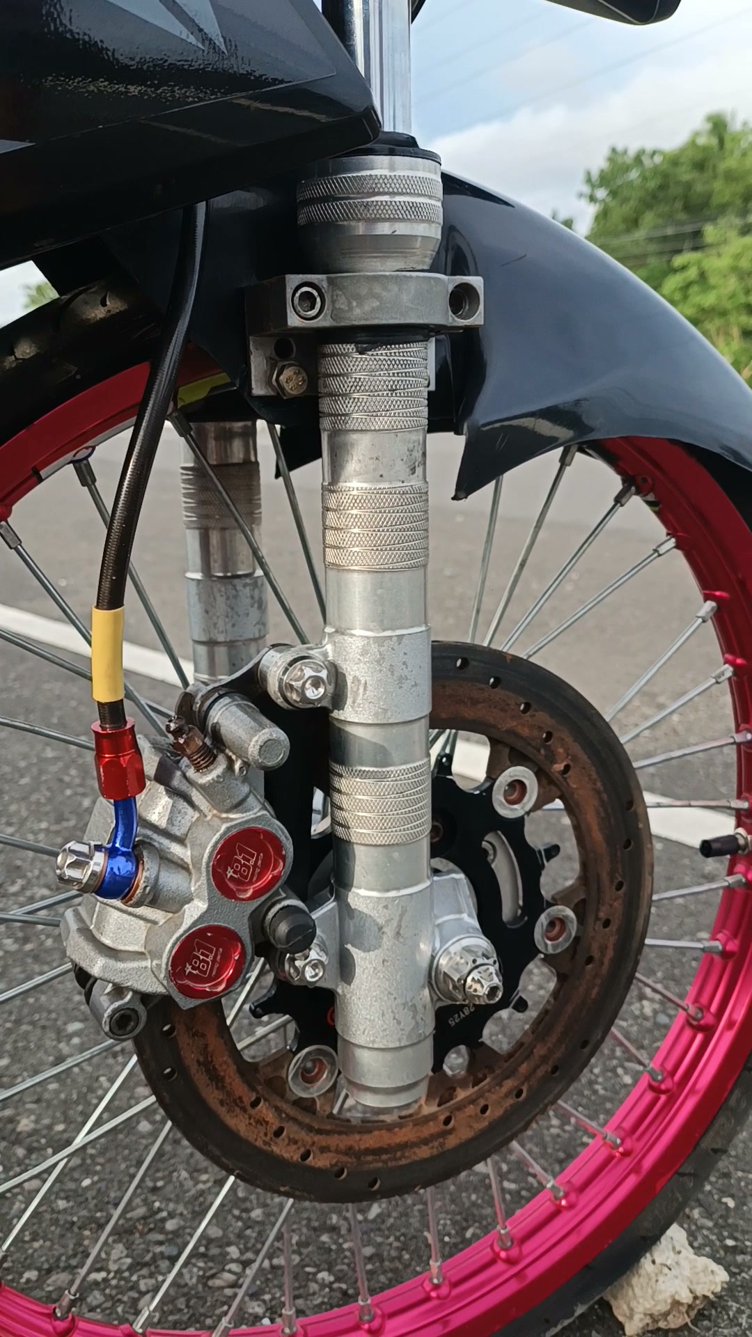 Yamaha R15 or XRM stock air filter for sale, 8.1 caliper available