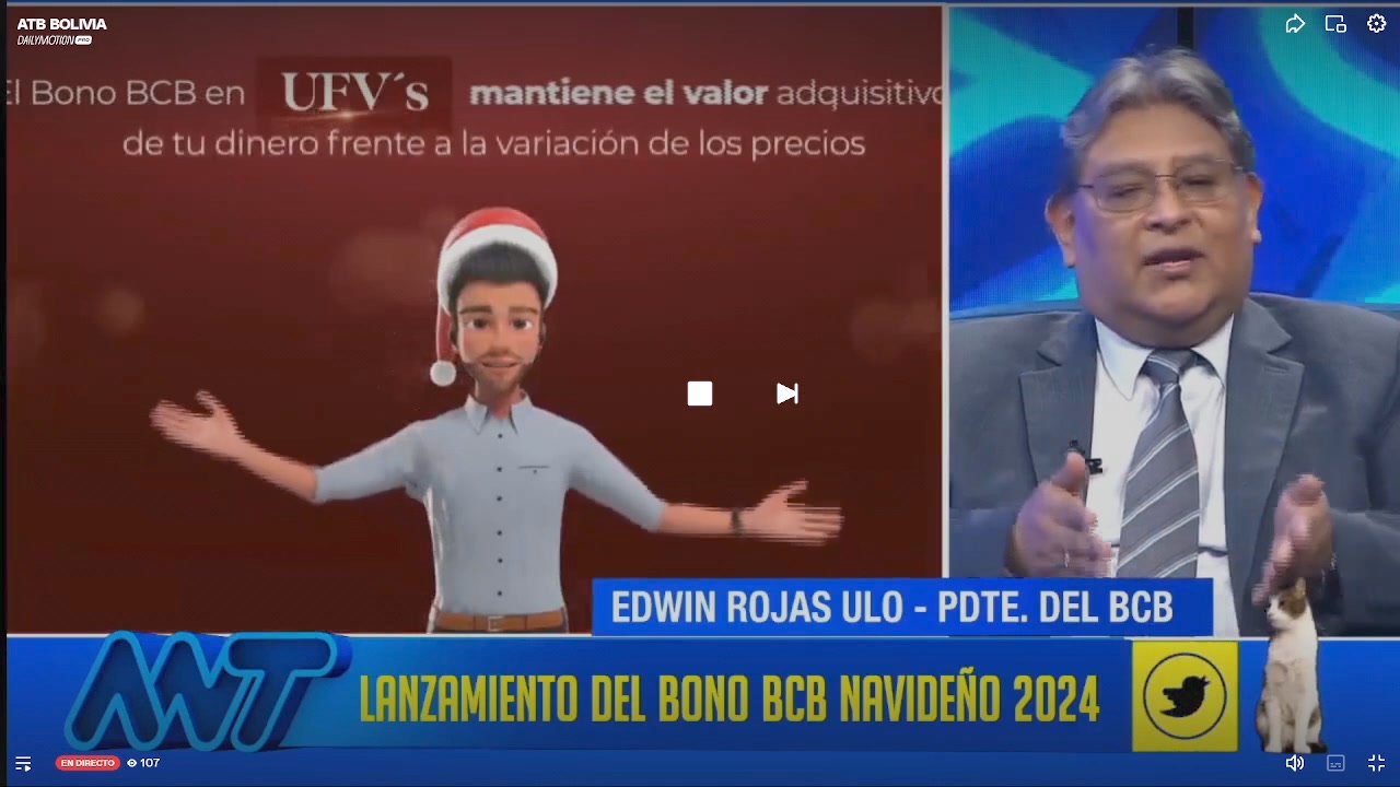 BCB I ENTREVISTAS El Presidente del Banco Central de Bolivia, Edwin ...