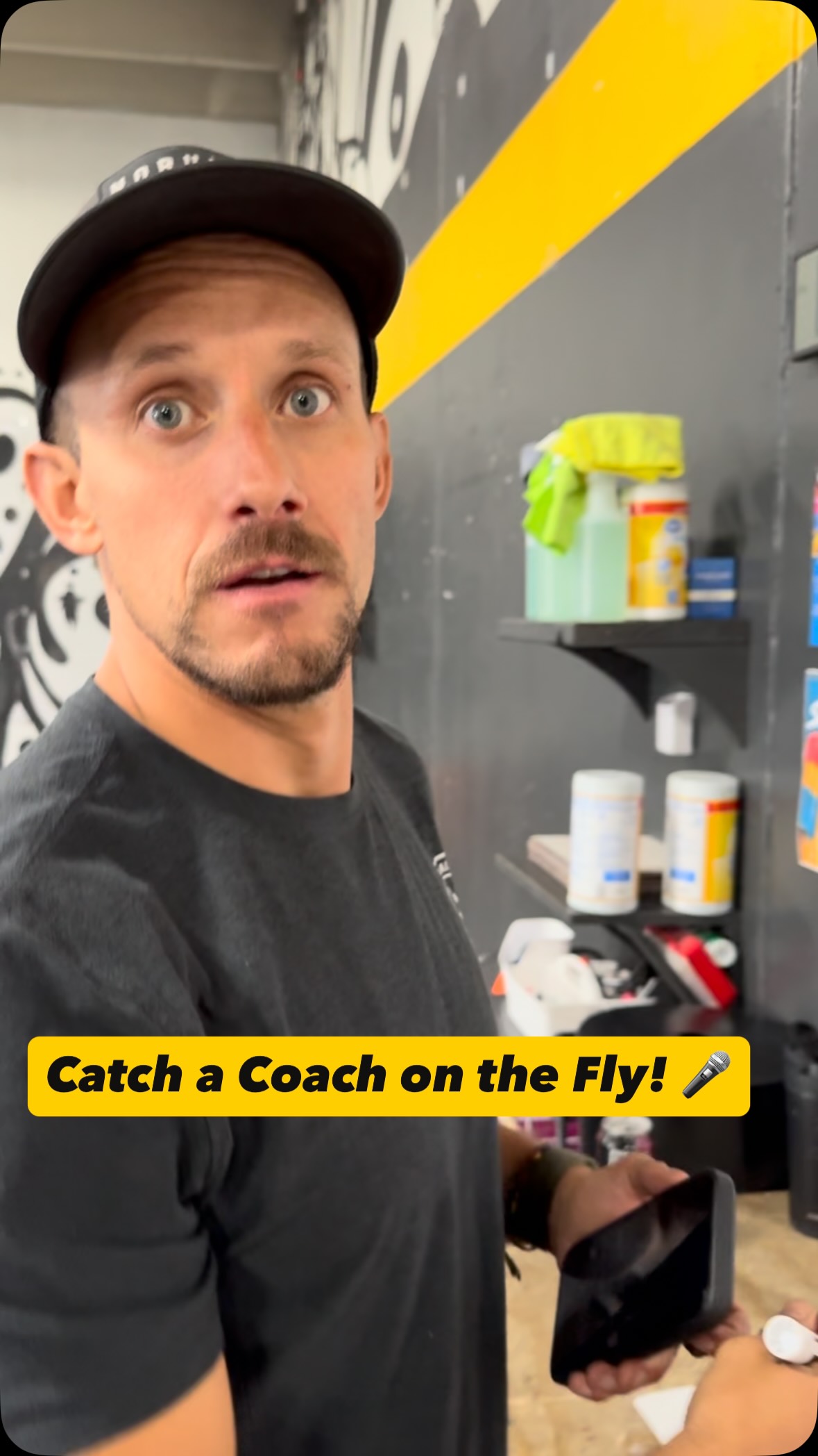 Catch a Coach on the Fly 🎤 Every week, we're popping up on one of