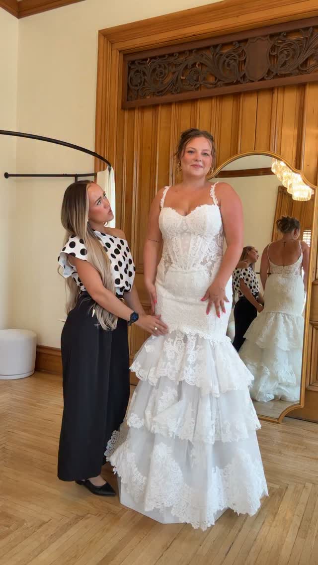 bridesmaid dresses dayton ohio with unique oversized appliqués, some shimmer, and hidden pockets, our new Darlene dress by Calla Blanche Bridal is for those brides that want a modern and unforgettable dress., come try her on today 26) * Lengths Bridal Gown Mini Dress Dress To Size:10