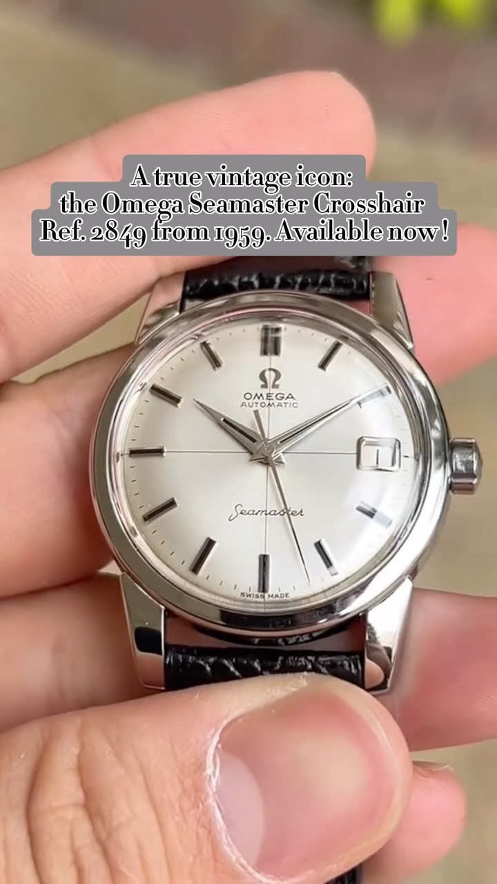 Watch of the Day: 1958 Omega Seamaster “Beefy Lug” Reference 2849