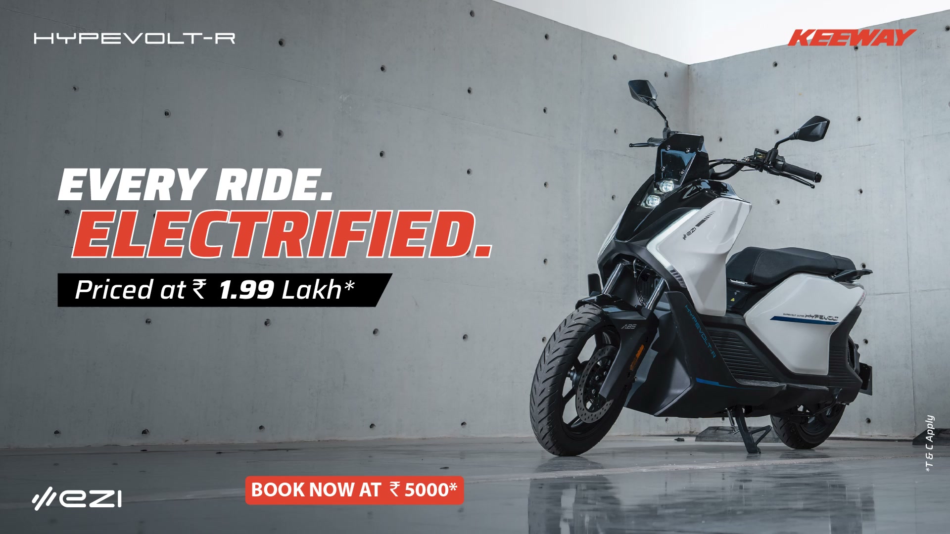 Ma Experience the thrill of electric mobility with the Keeway